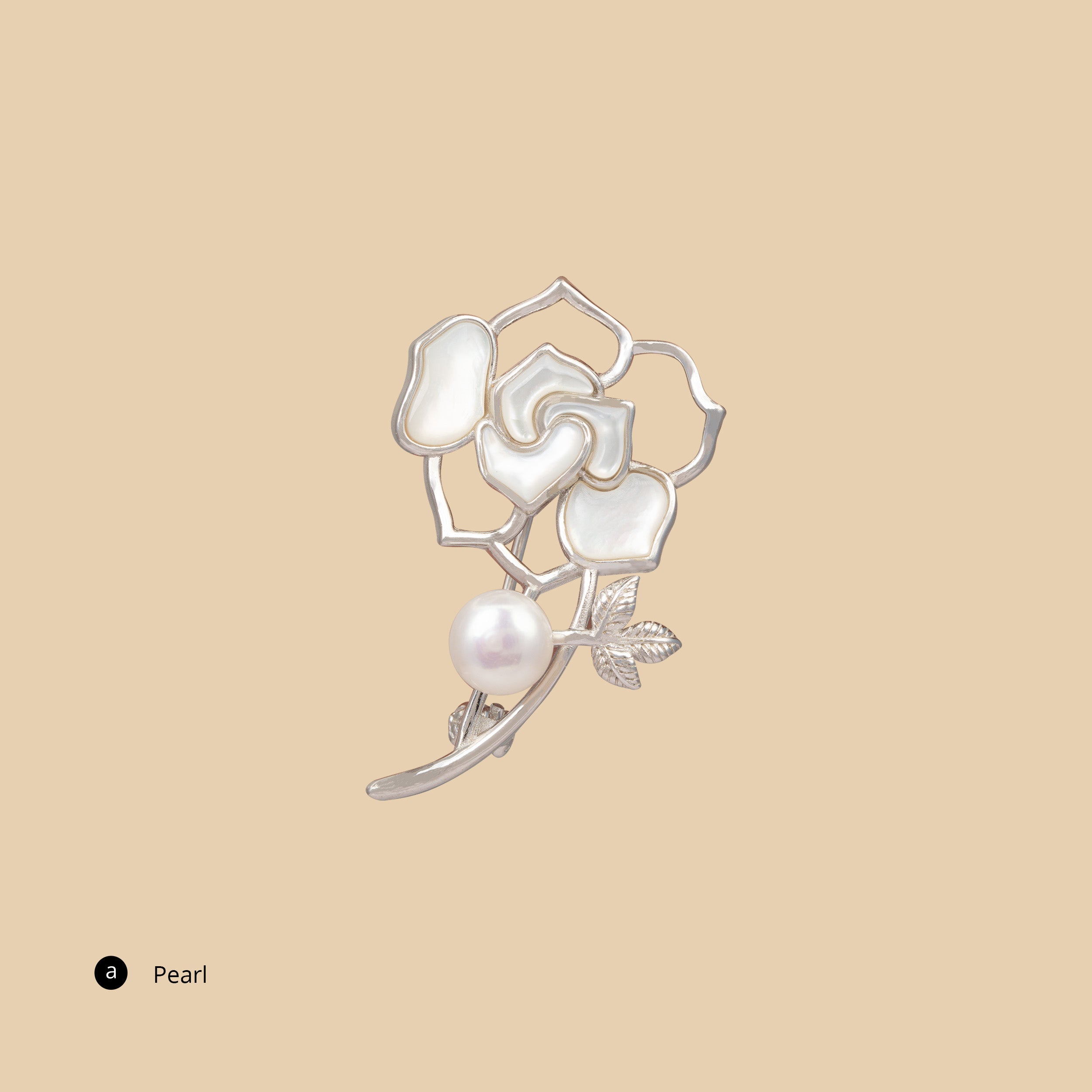 Rose Empress Brooch