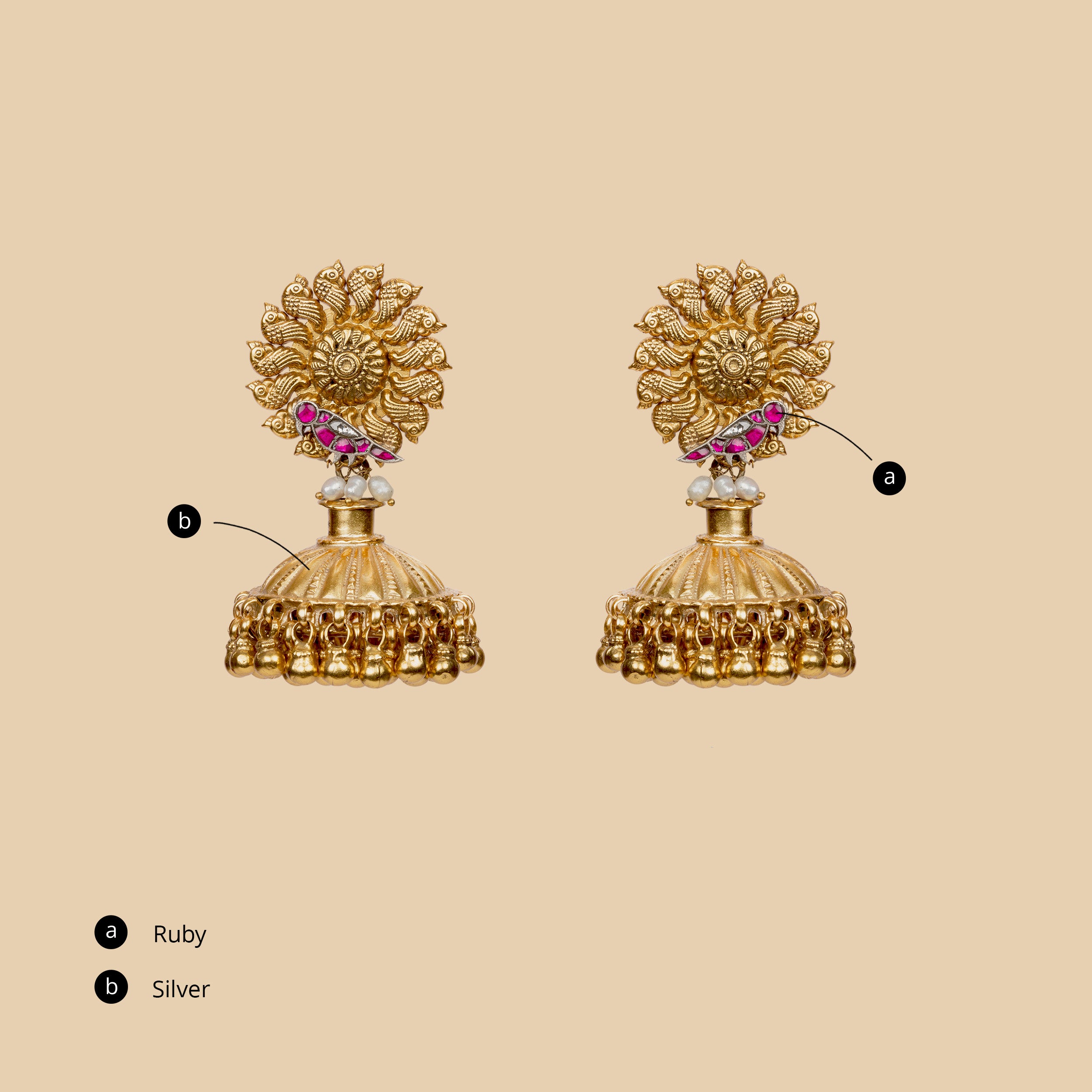 Khursheed Earrings
