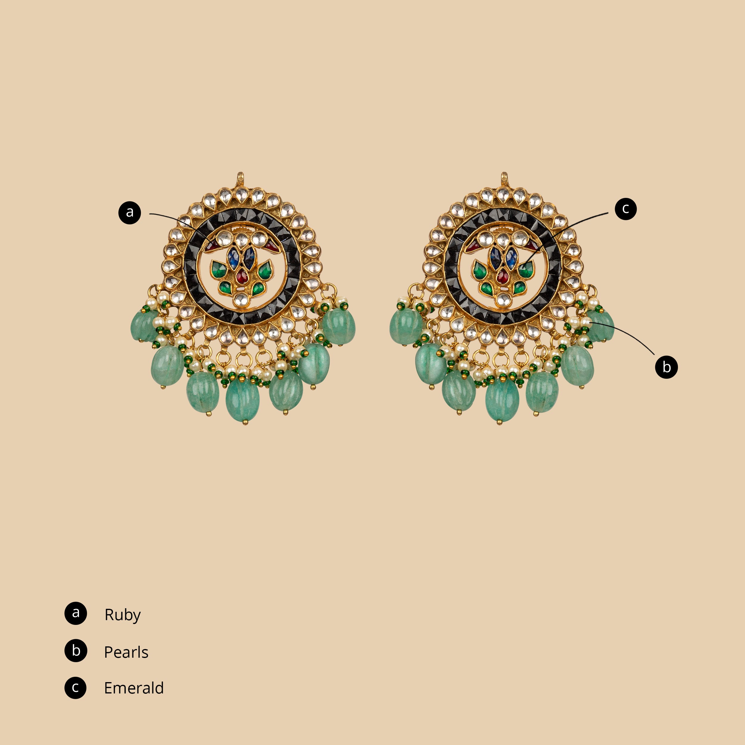 Meherbaan Jhumkas