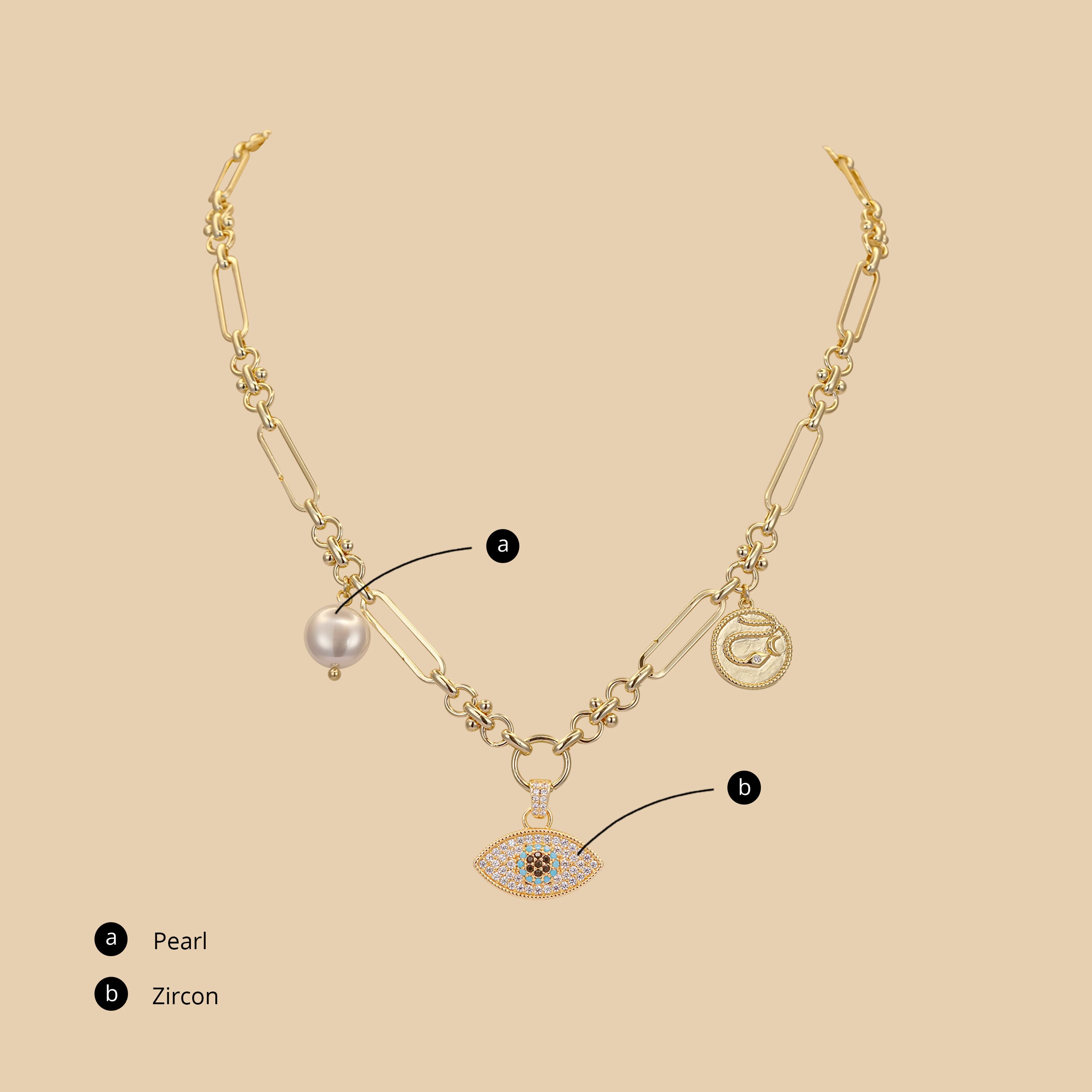 Coral Mirage Necklace