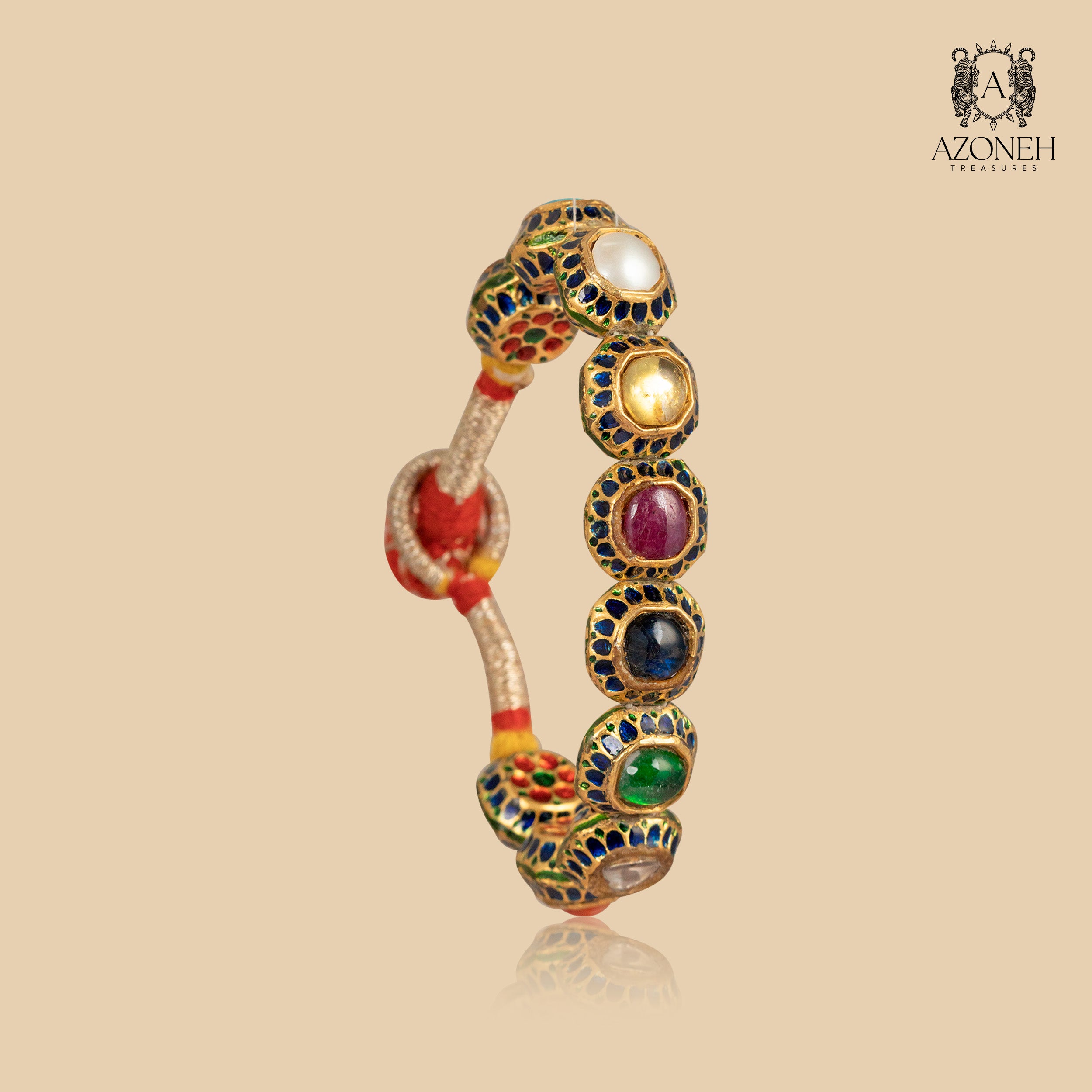 Mehraan Silver Bangles