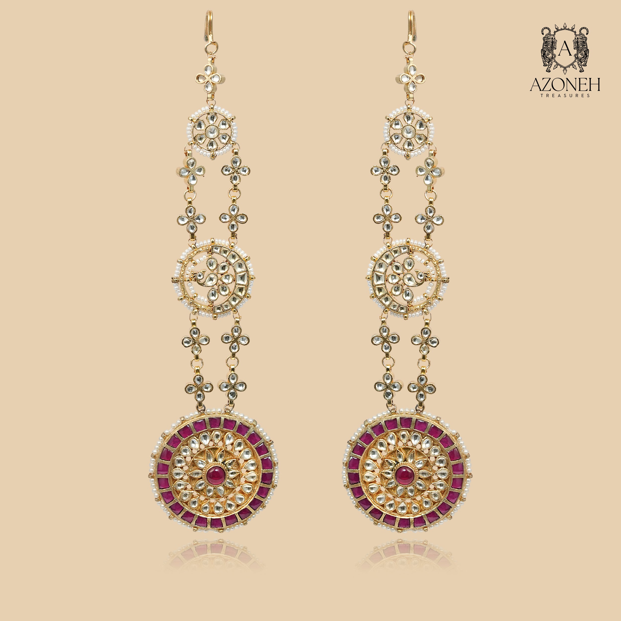Raaviya Long Danglers