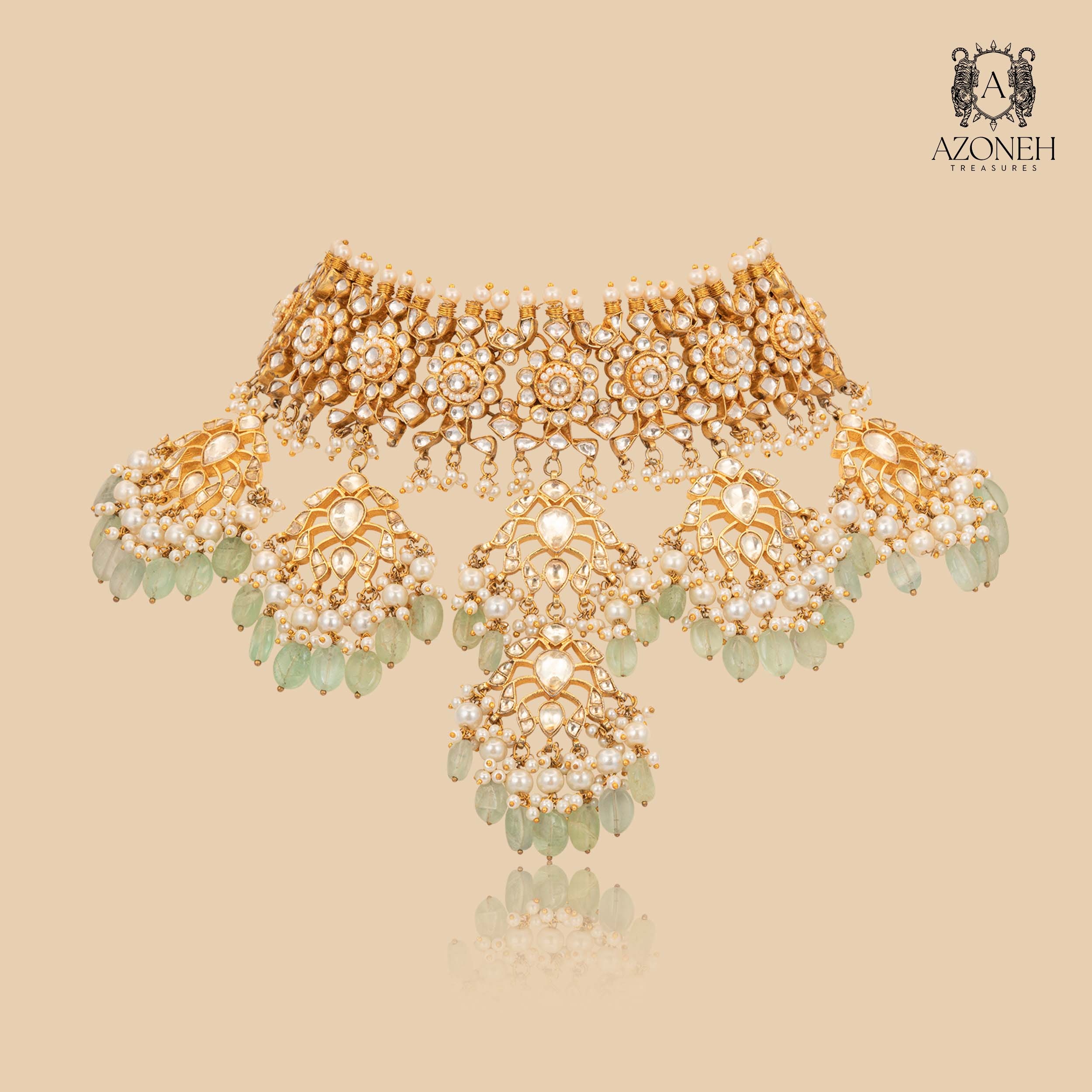 Rosetta Regal Necklace (With Earrings)