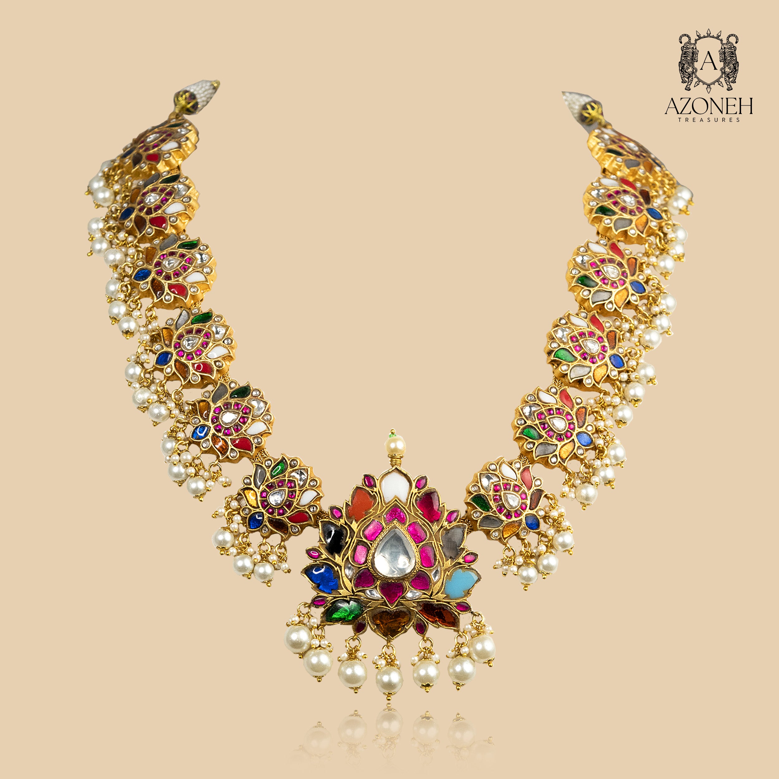 Rangrez Mahal Set (with Earrings)