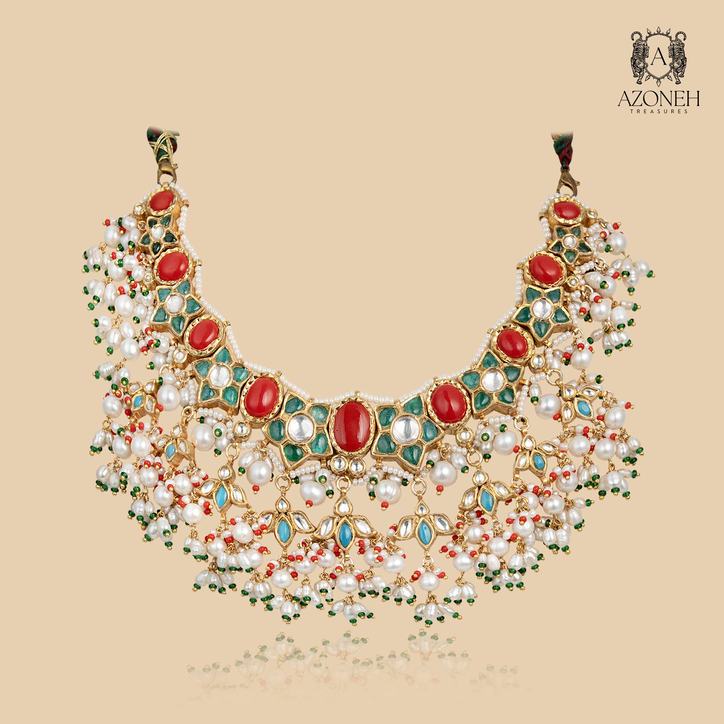Coravelle Festive Necklace Set (with Earrings)