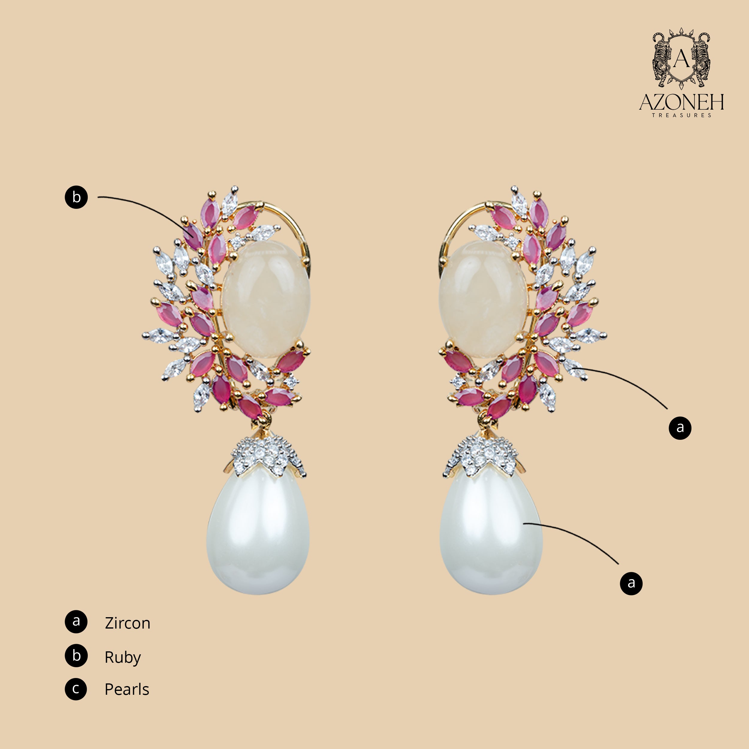 Parizaad Earrings