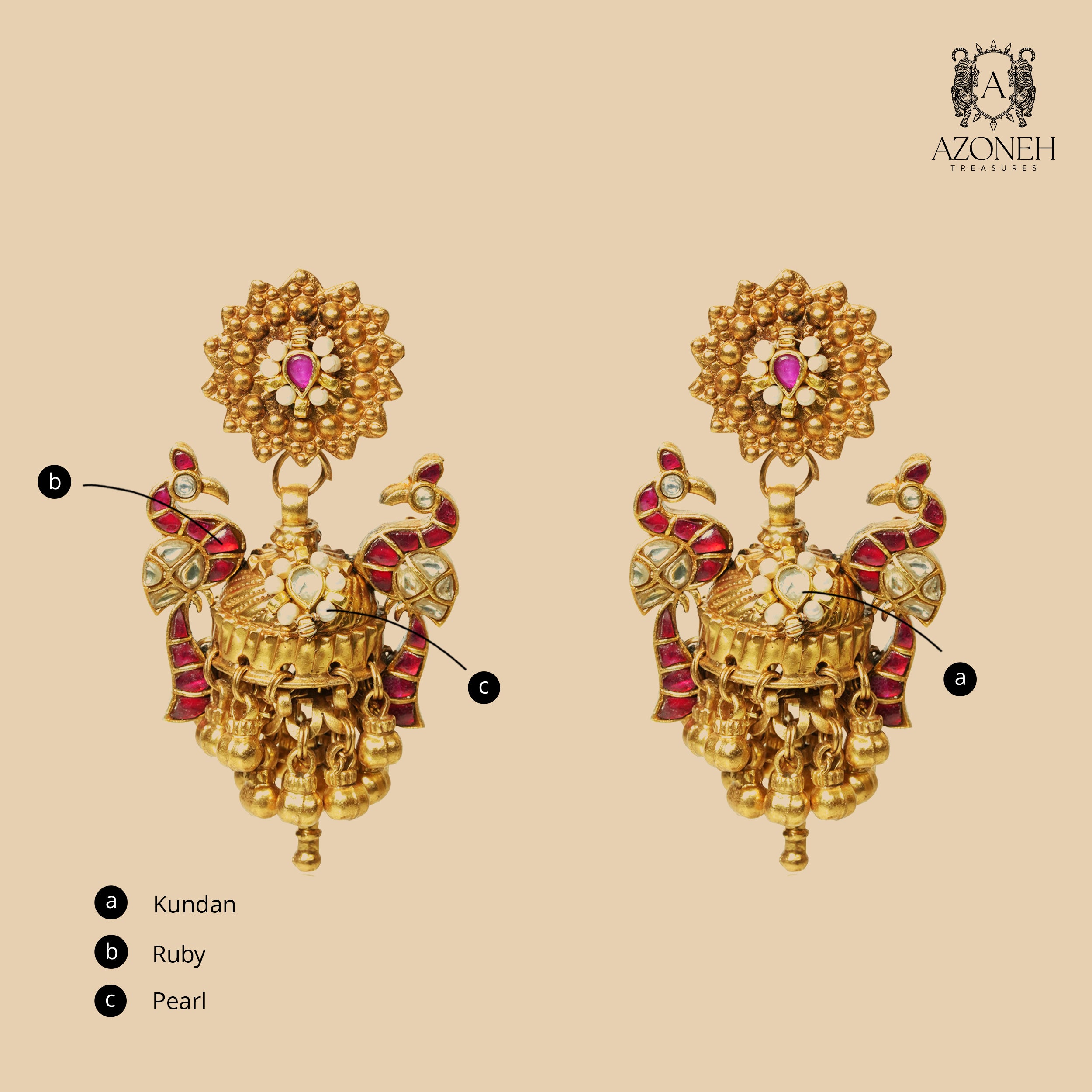 Gulbadan Earrings