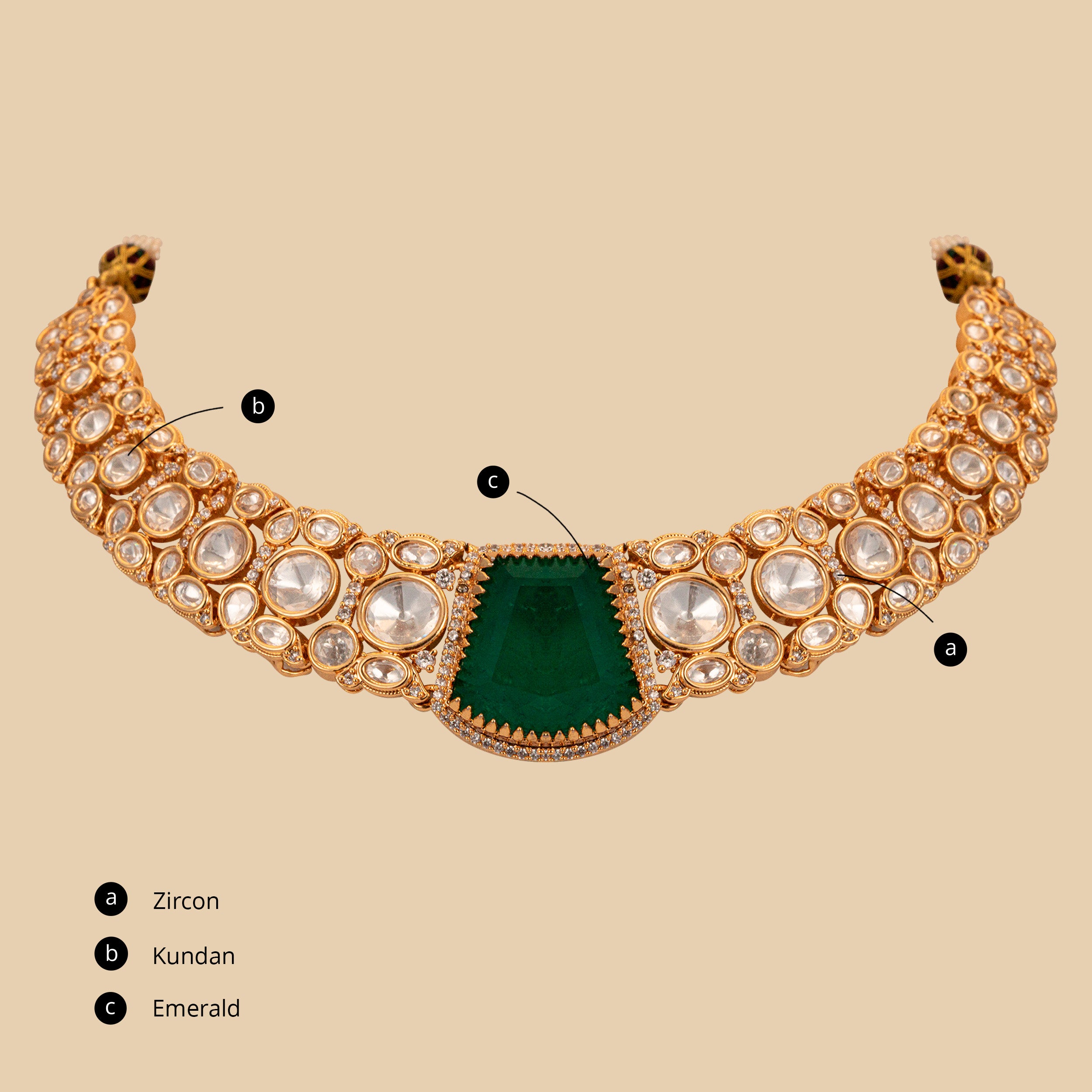 Emerald Noor Necklace