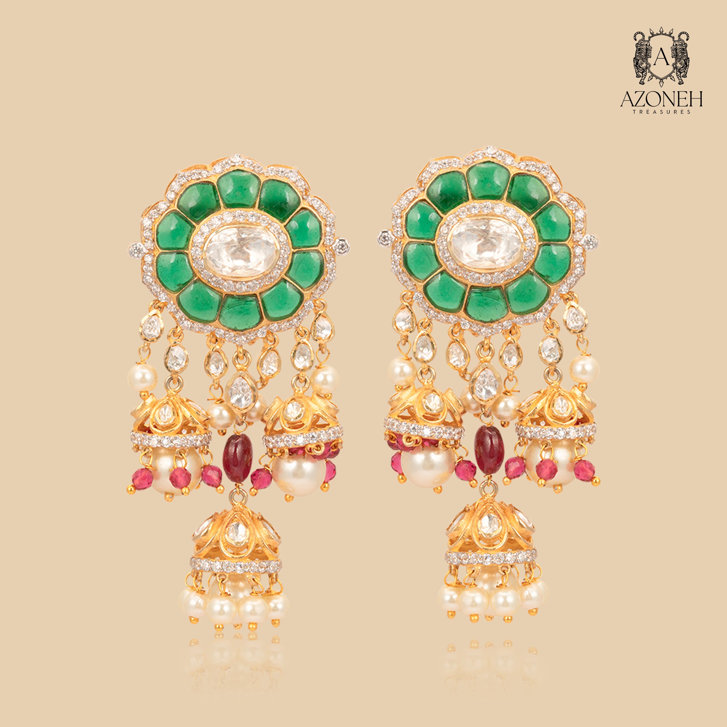 Maharani Utsav Necklace (With Earrings)