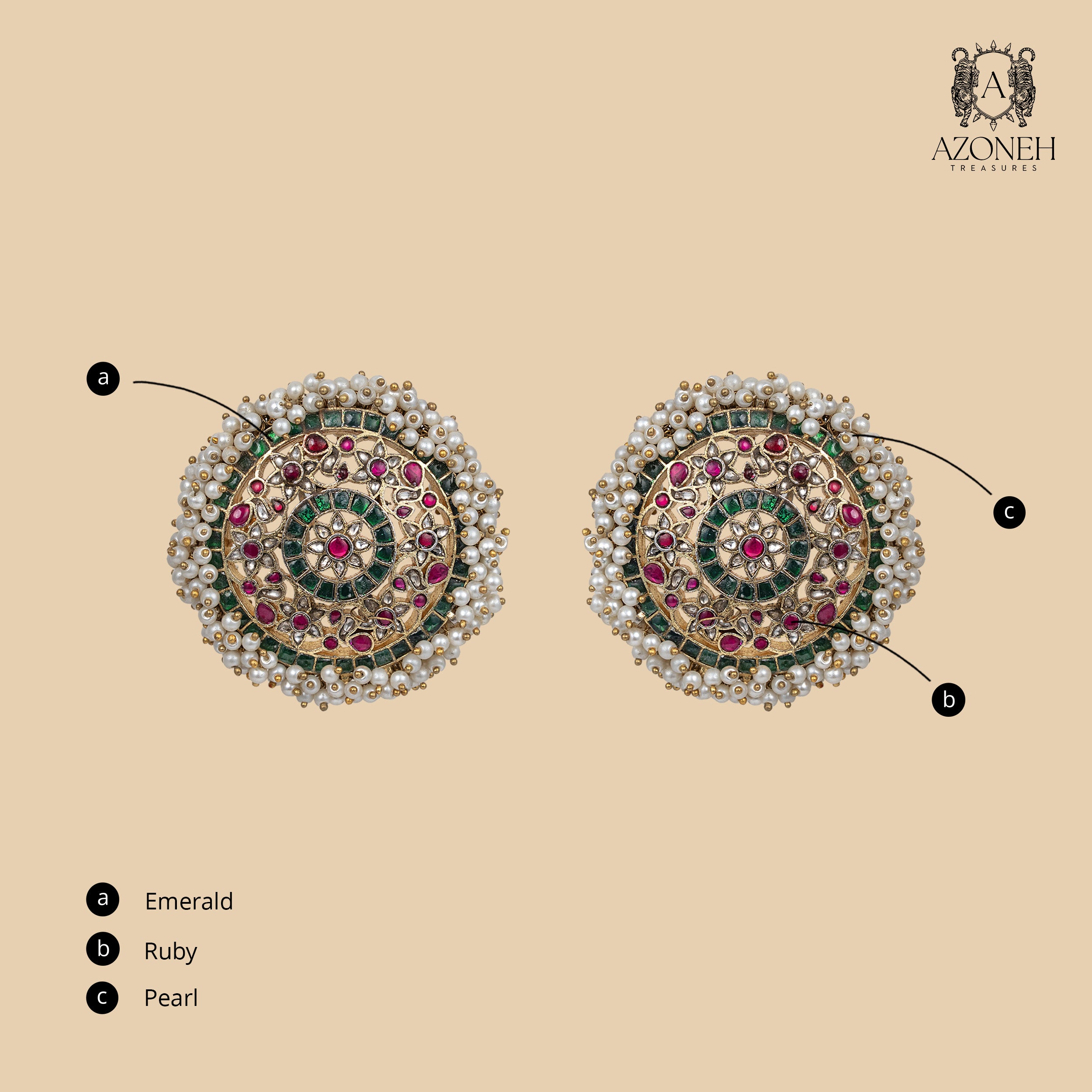 Gulzaar Rang Cufflinks