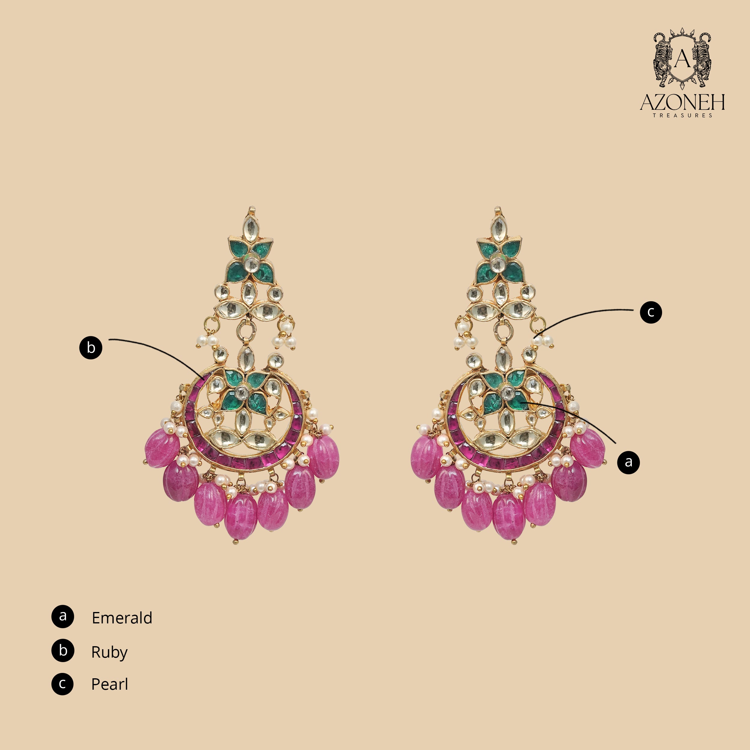 Roshvya Drop Earrings