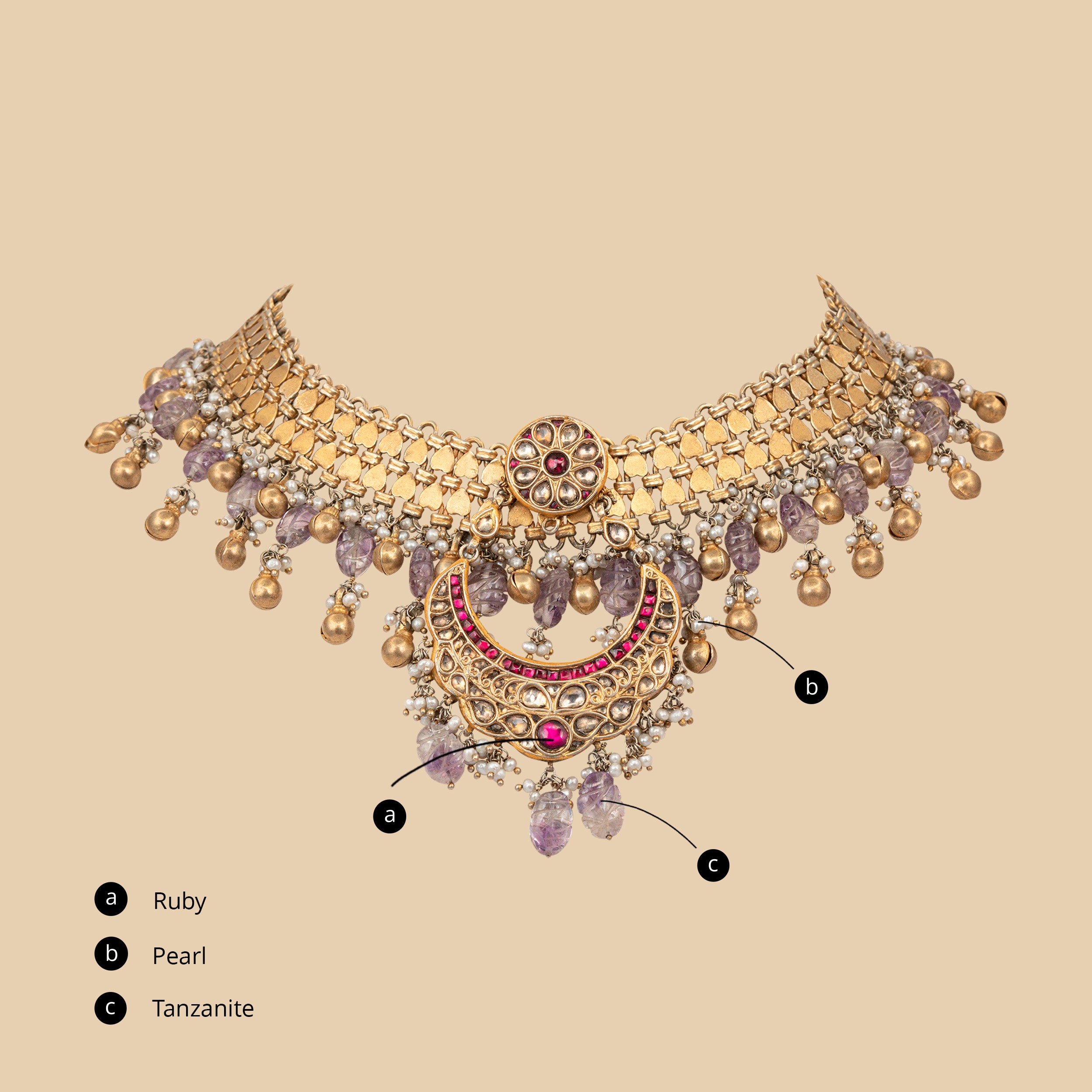 Shimmering Heirloom Necklace