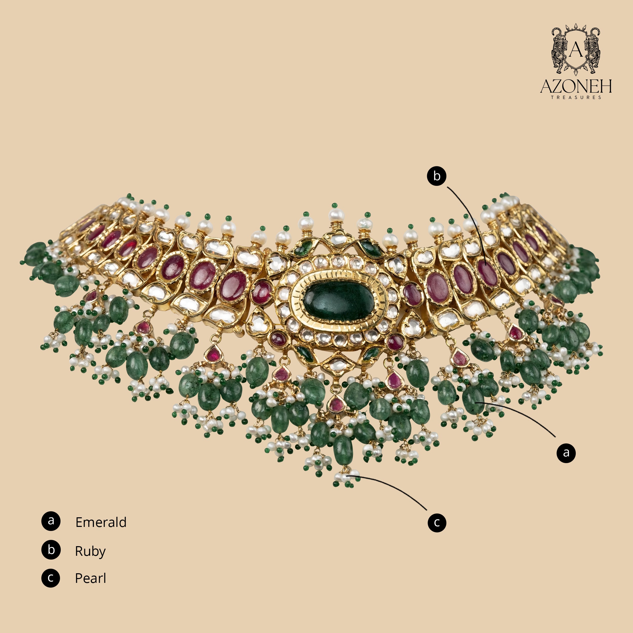 Maharani Ratna-Venu Necklace