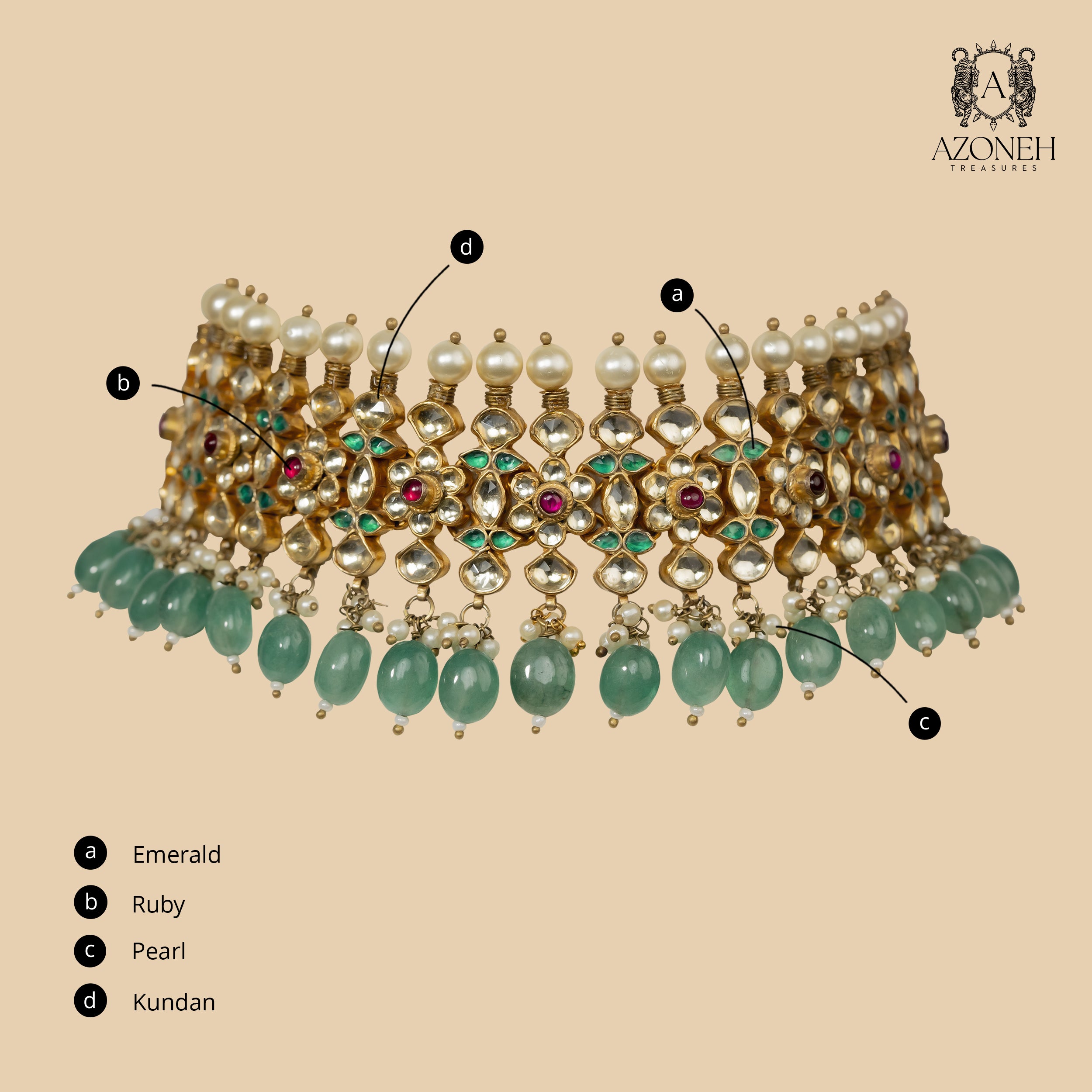 Zarinaya Choker Set