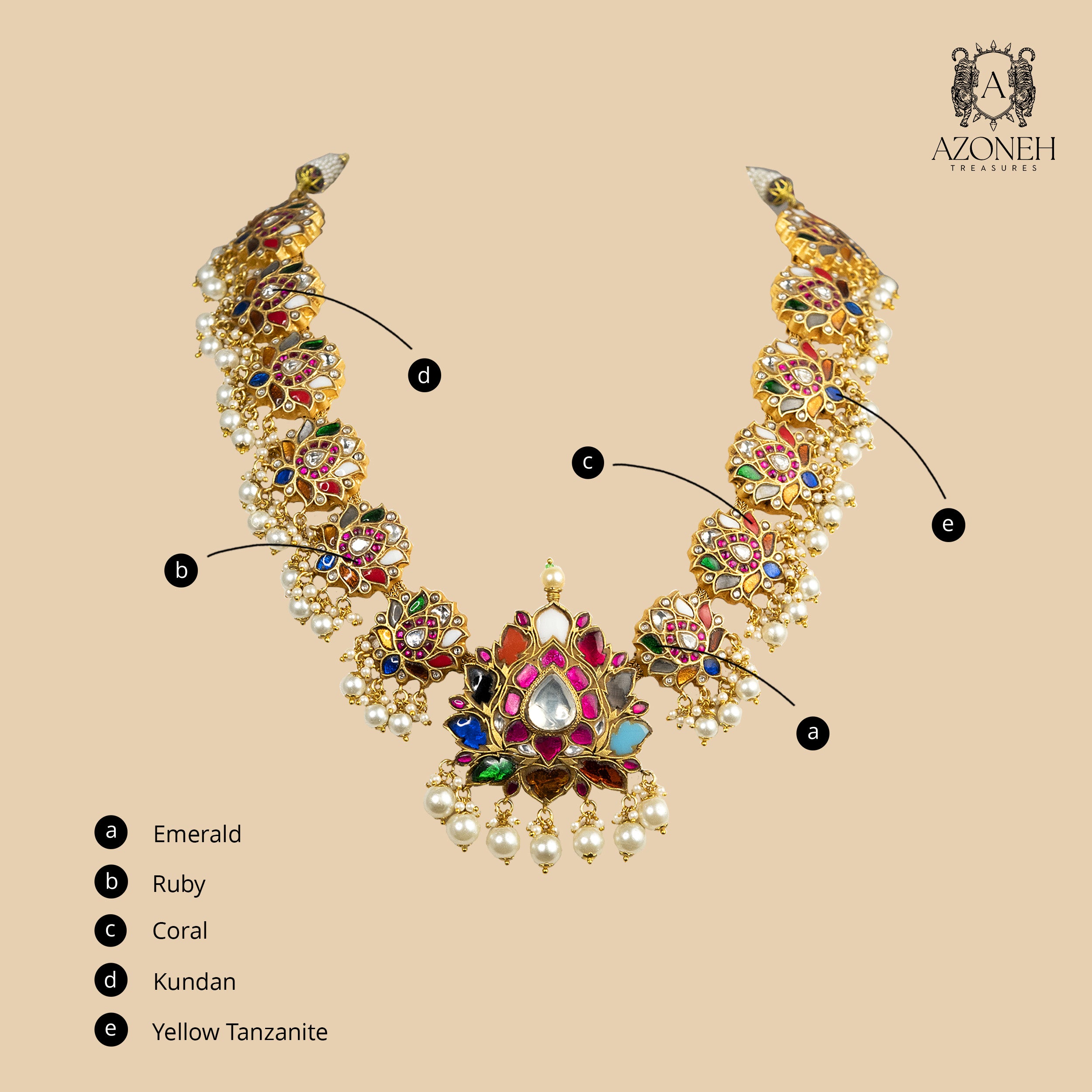 Rangrez Mahal Set (with Earrings)