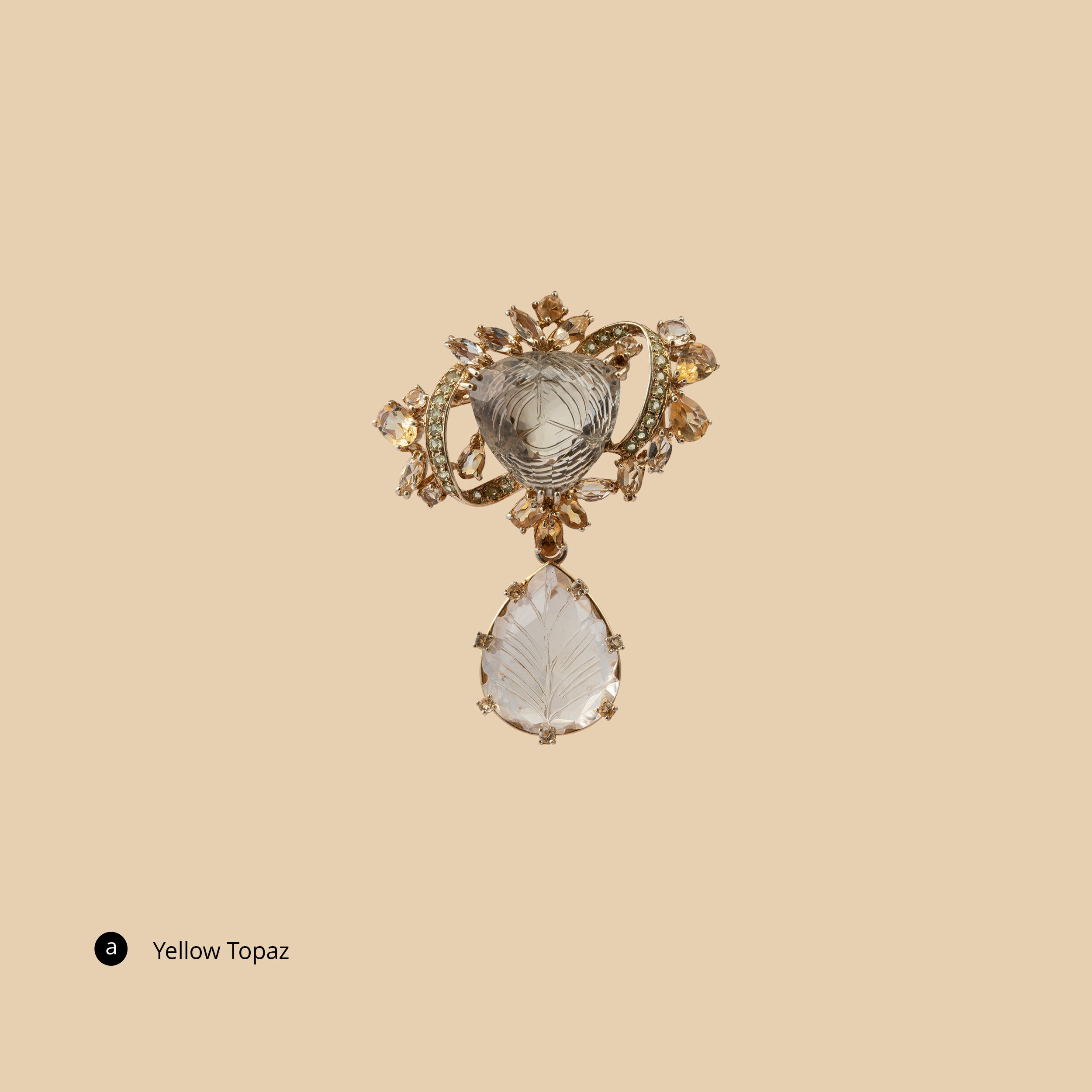 Midnight Star Brooch