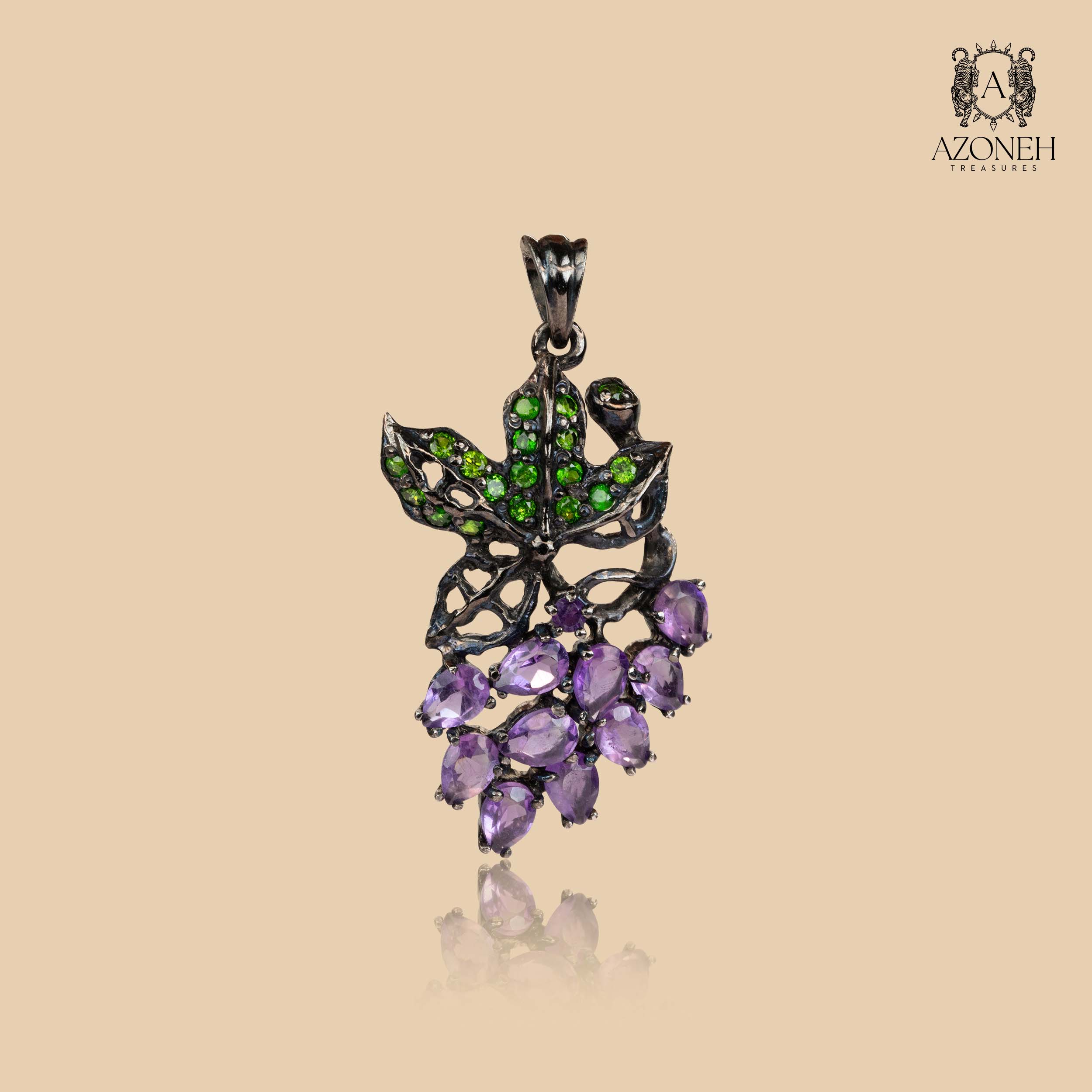 Amethyst Vine Pendant