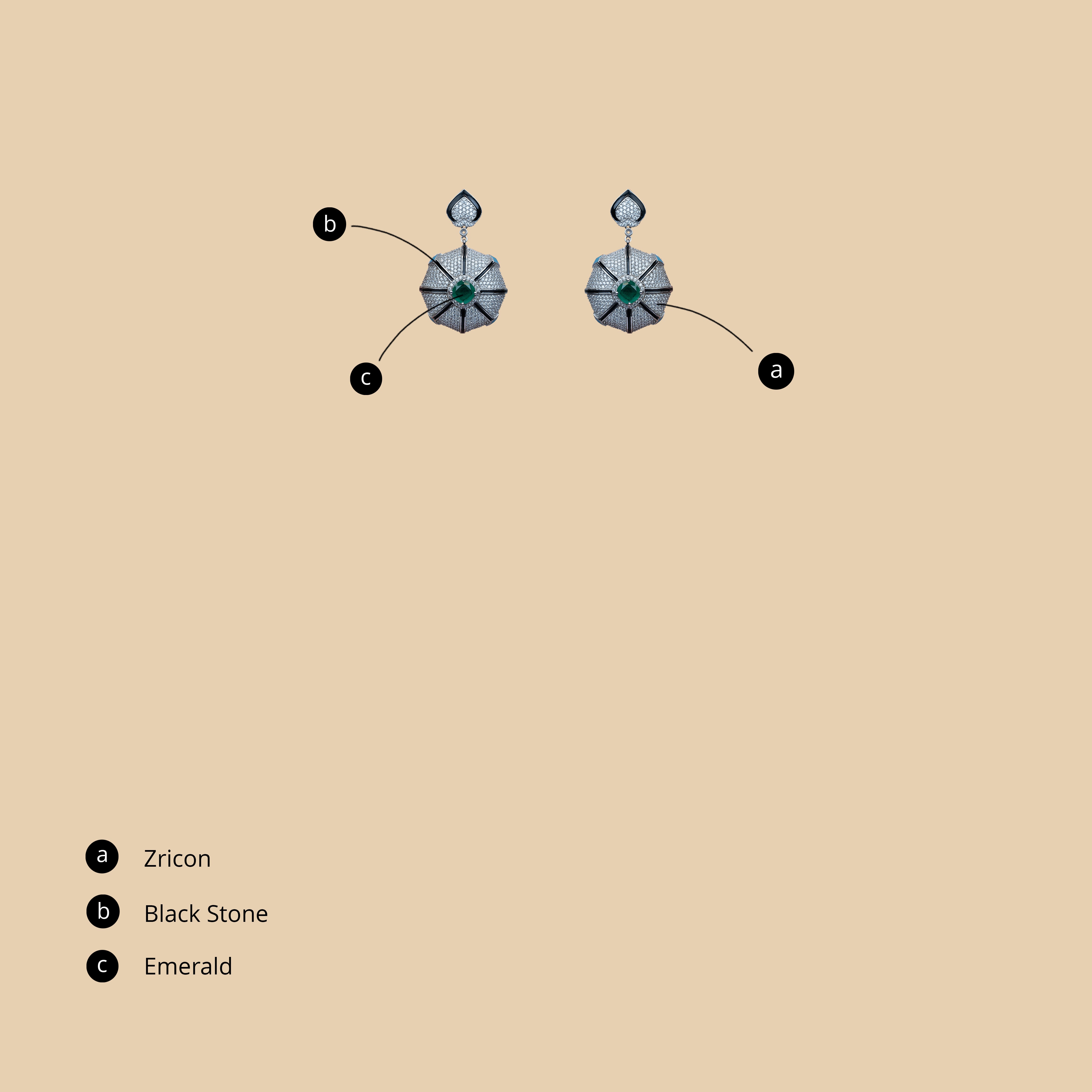 Yasminah Earrings