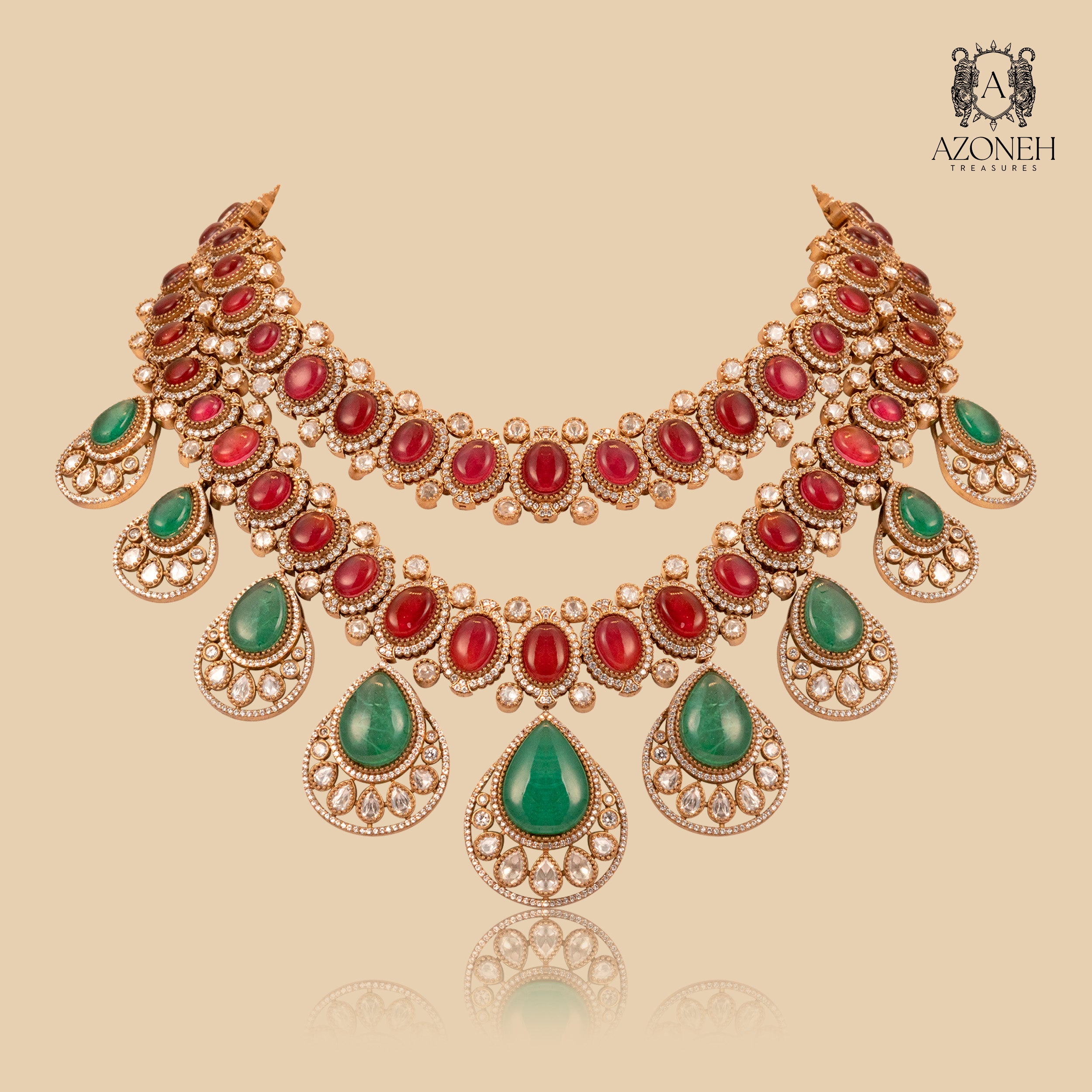 Avantika Royale Necklace (With Earrings)