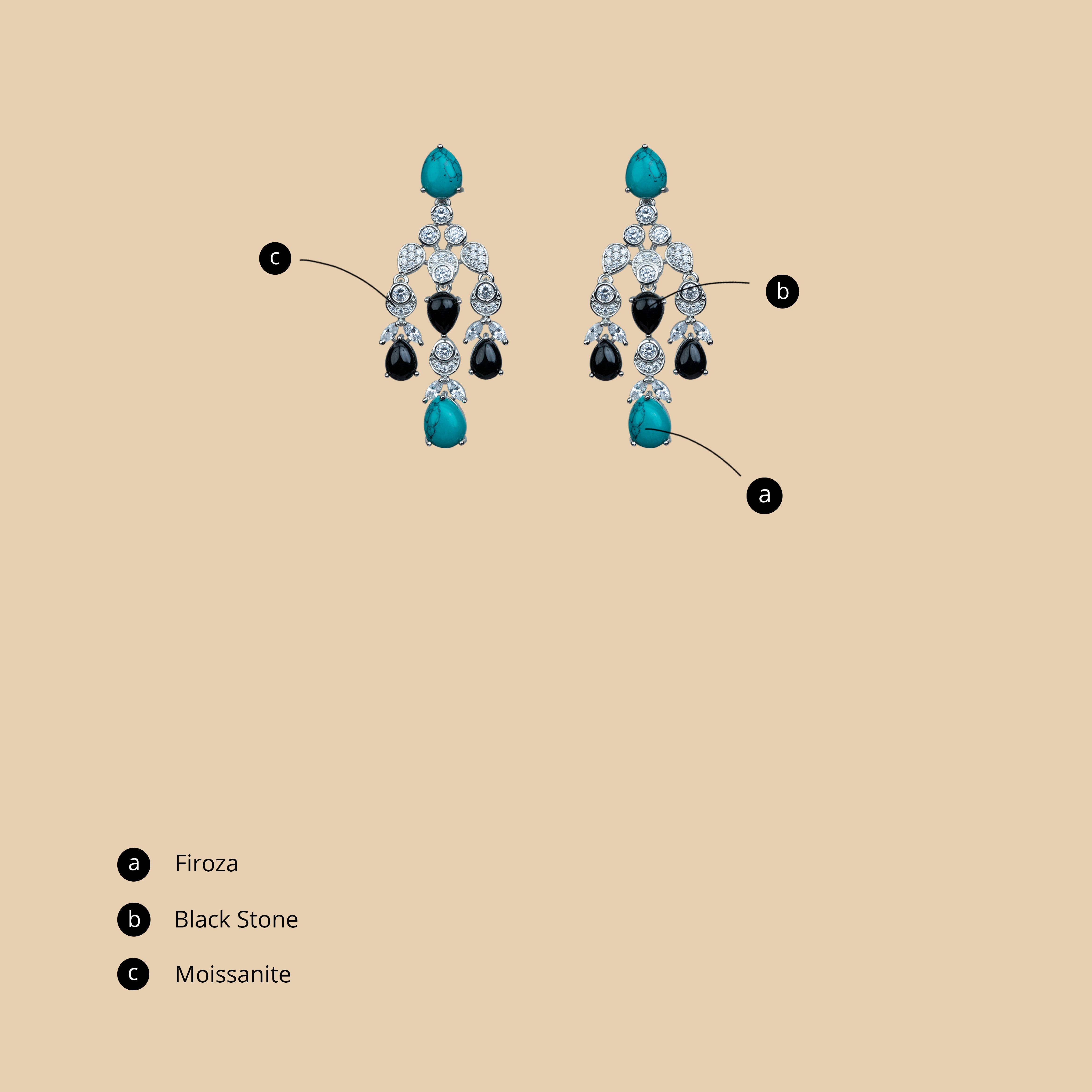 Safina Earrings