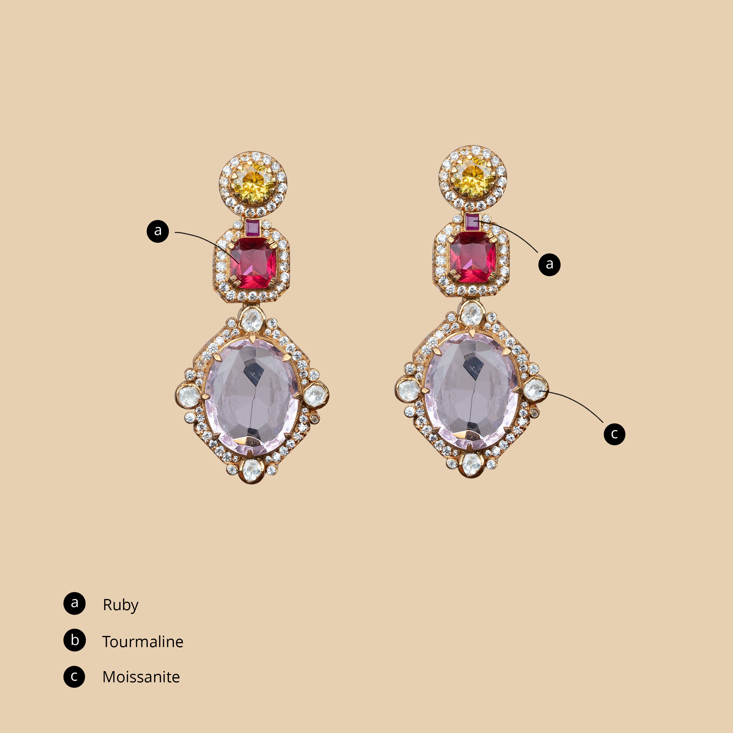Tazeen Earrings