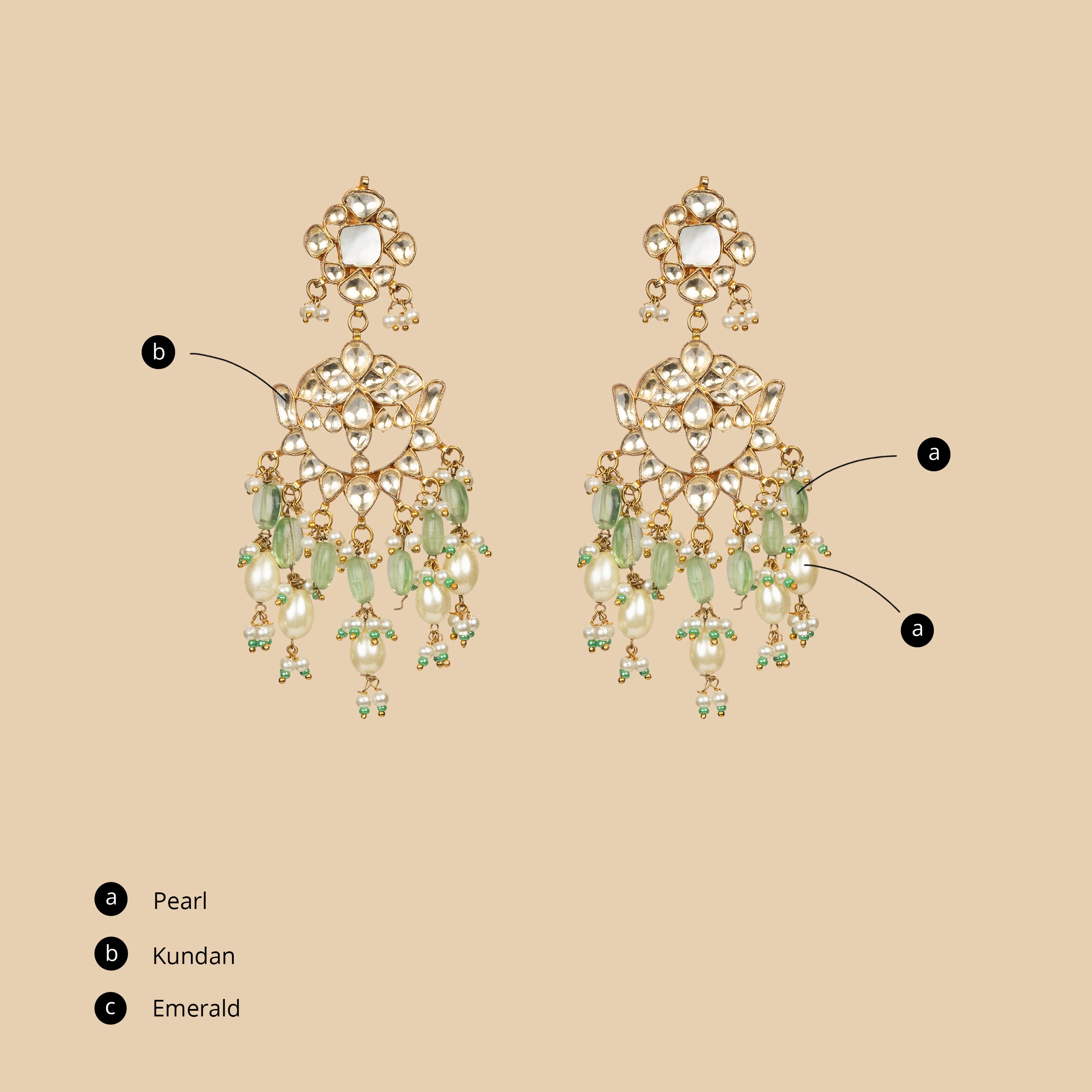 Mahtab Earrings