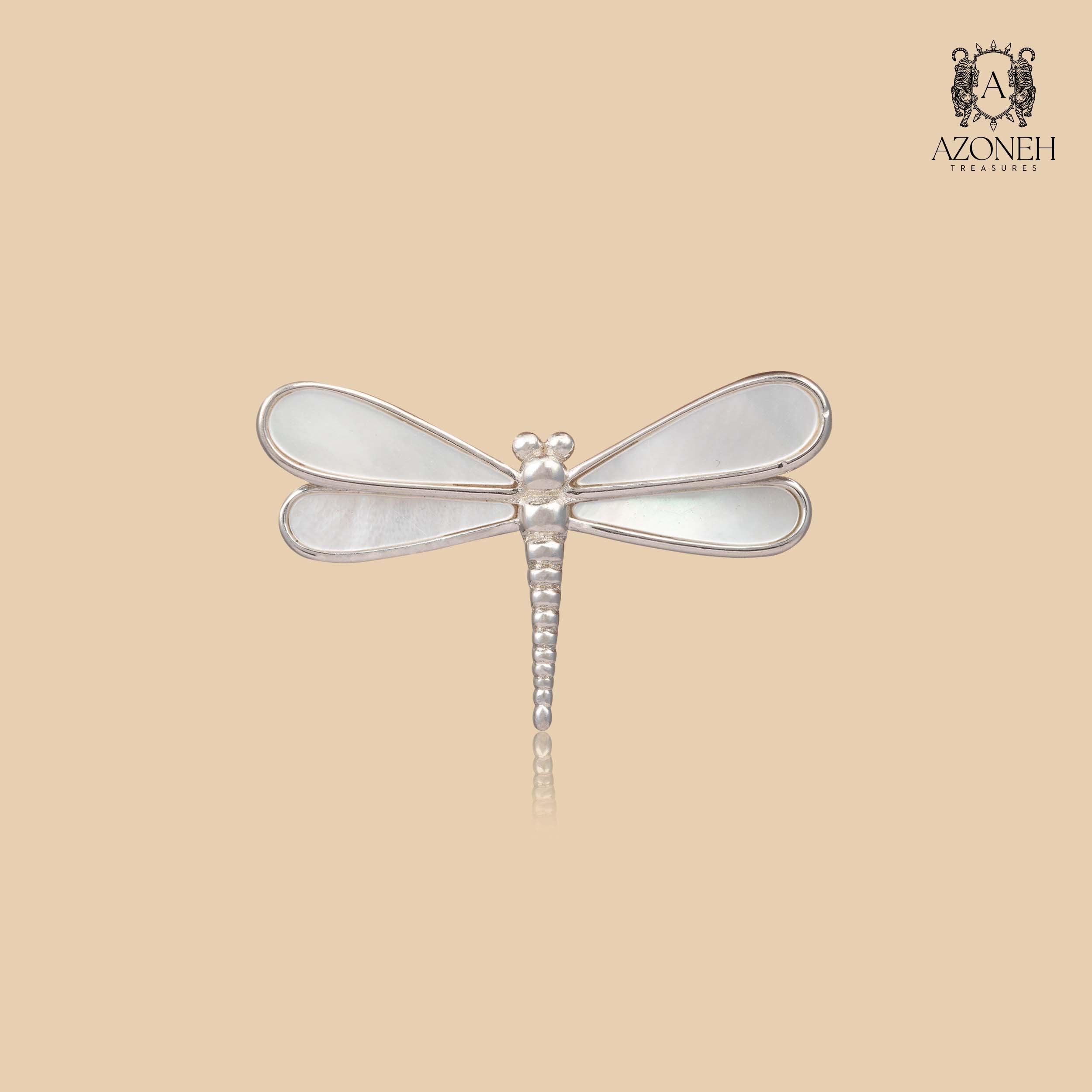 Dragonfly Dusk Brooch