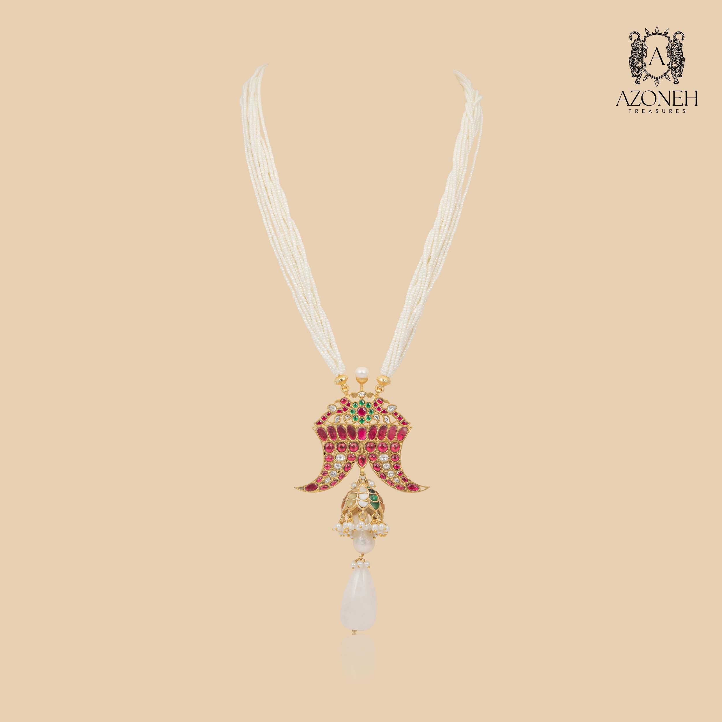 Luna Dewdrop Necklace (With Earrings)