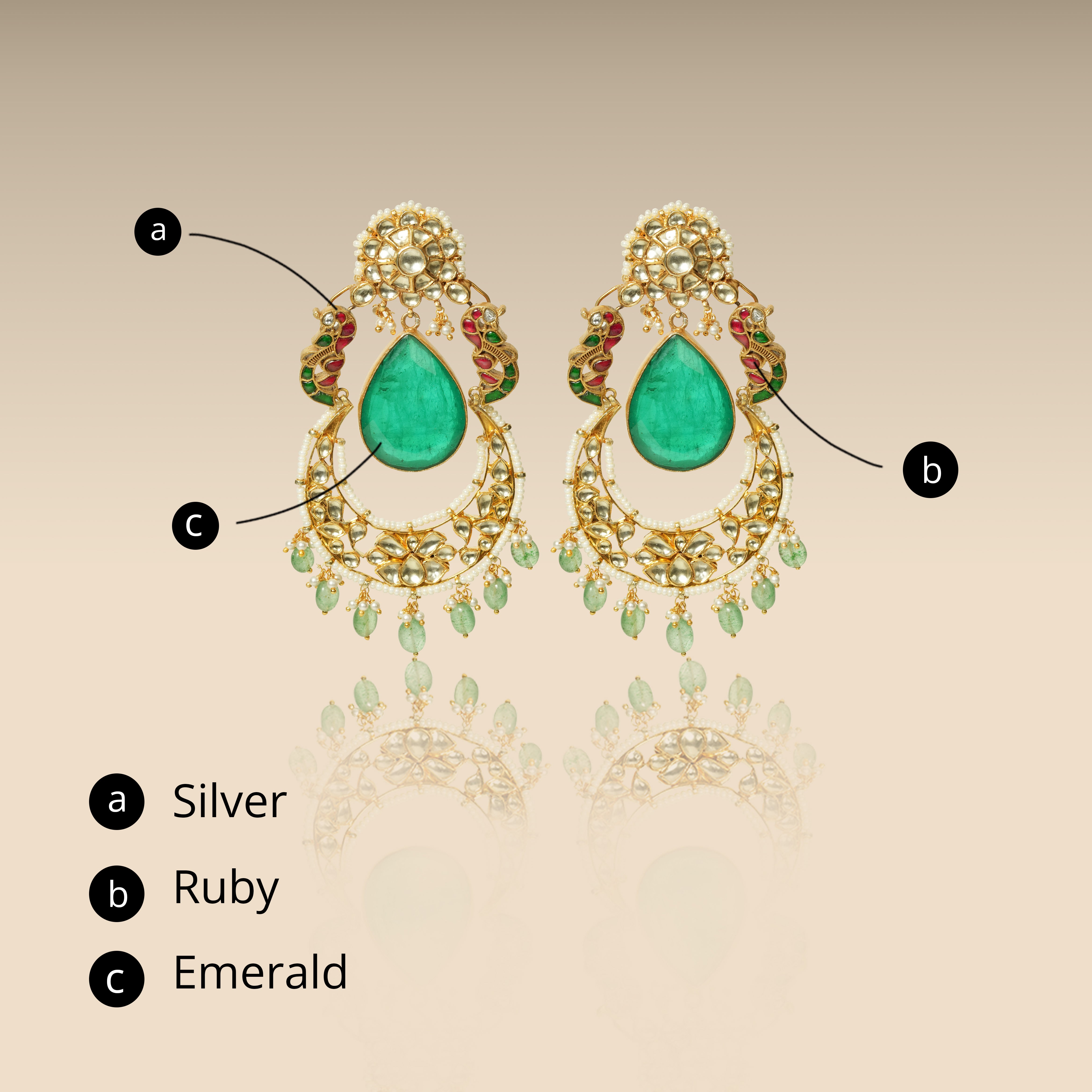 Malika Earrings