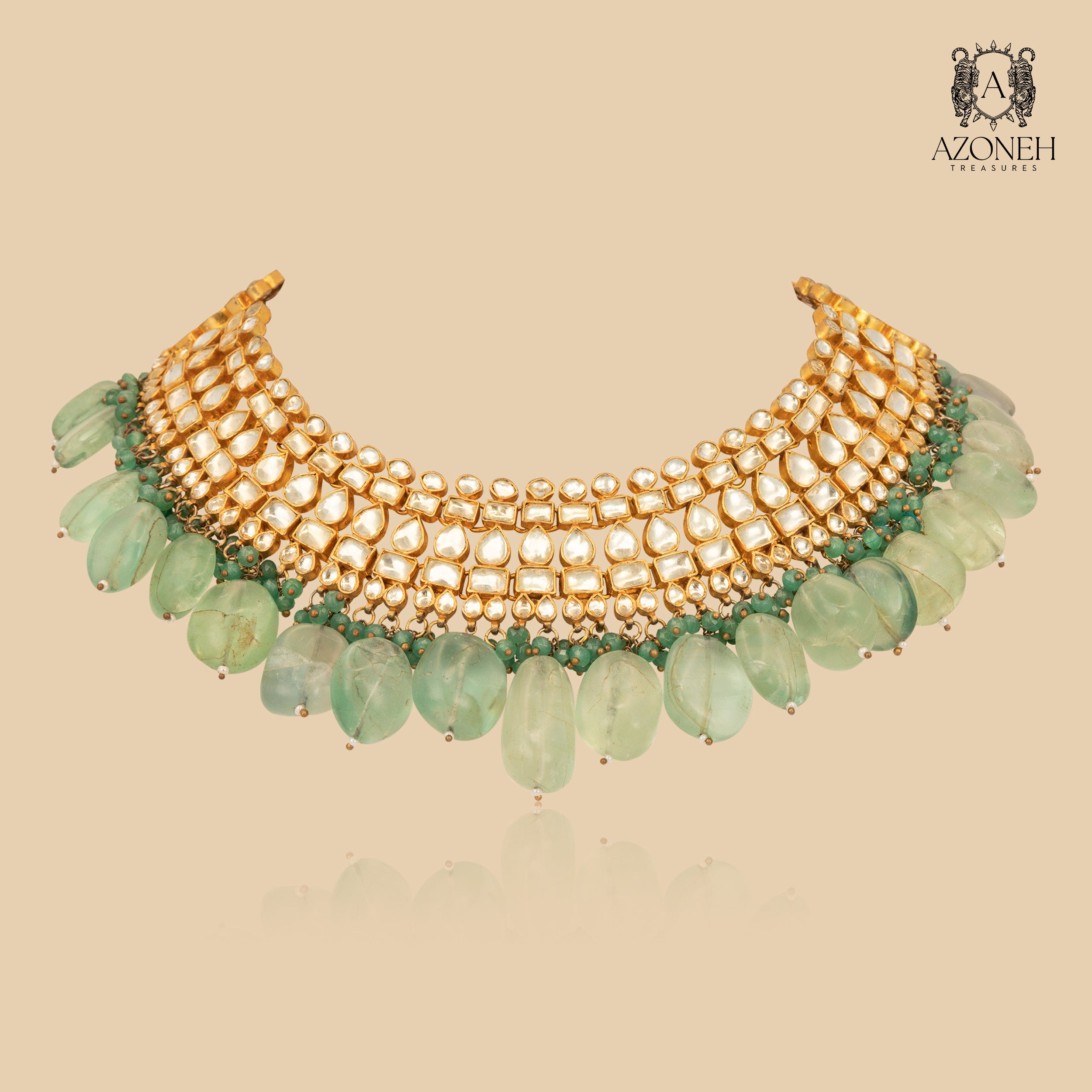 Dewdrop Cascade Necklace (With Earrings)