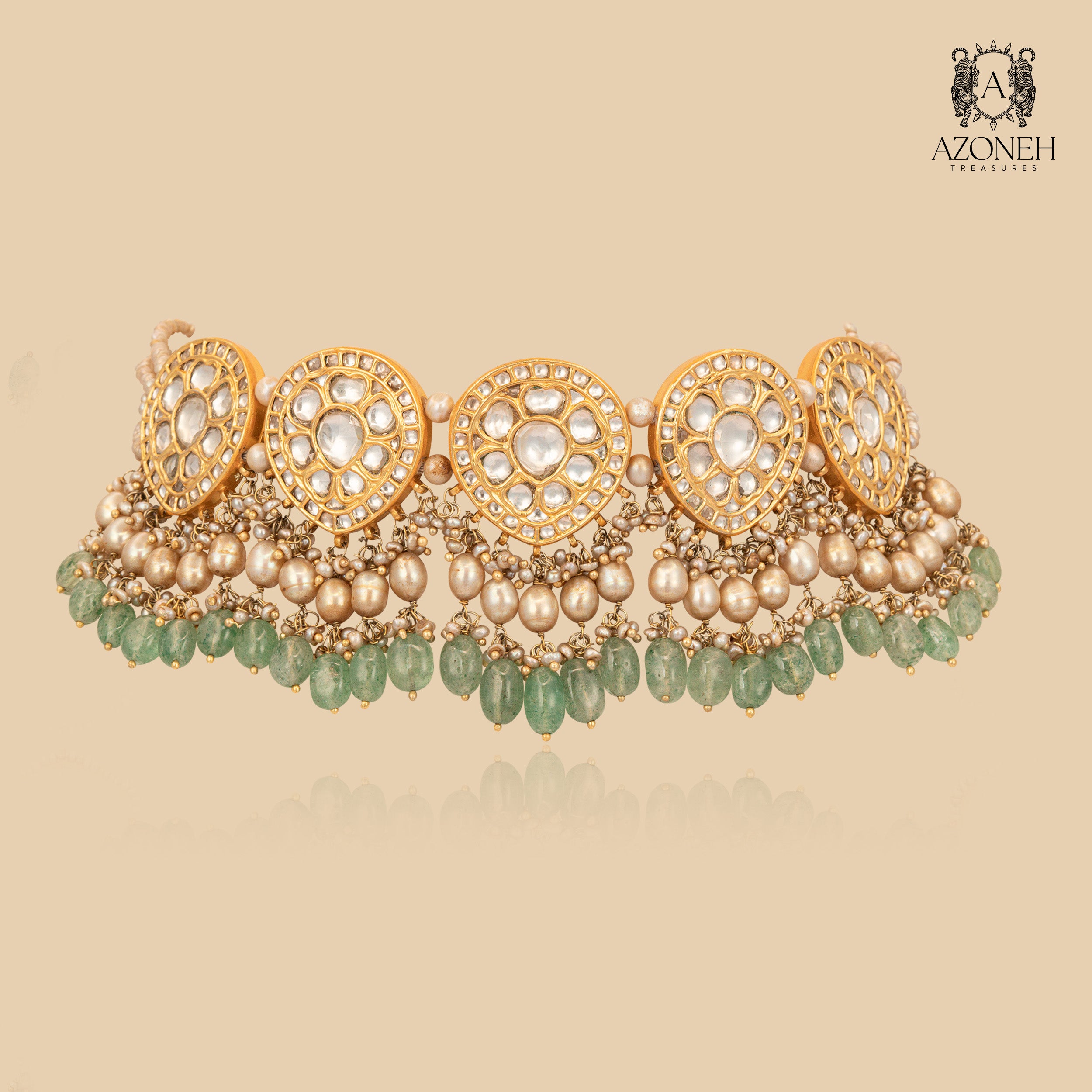 Aranya Regal Necklace (With Earrings)