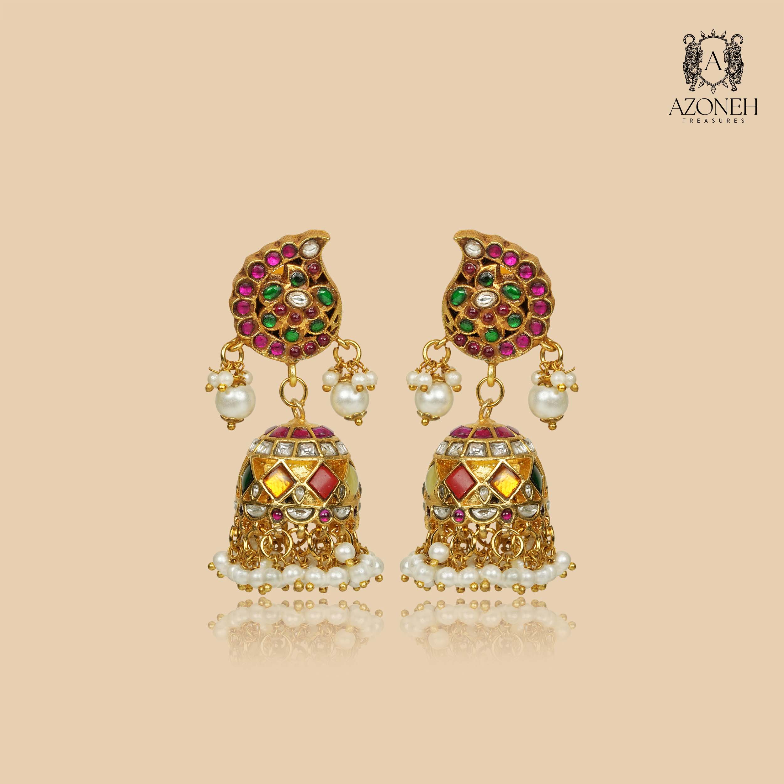 Tanira Phool-Jhumkis