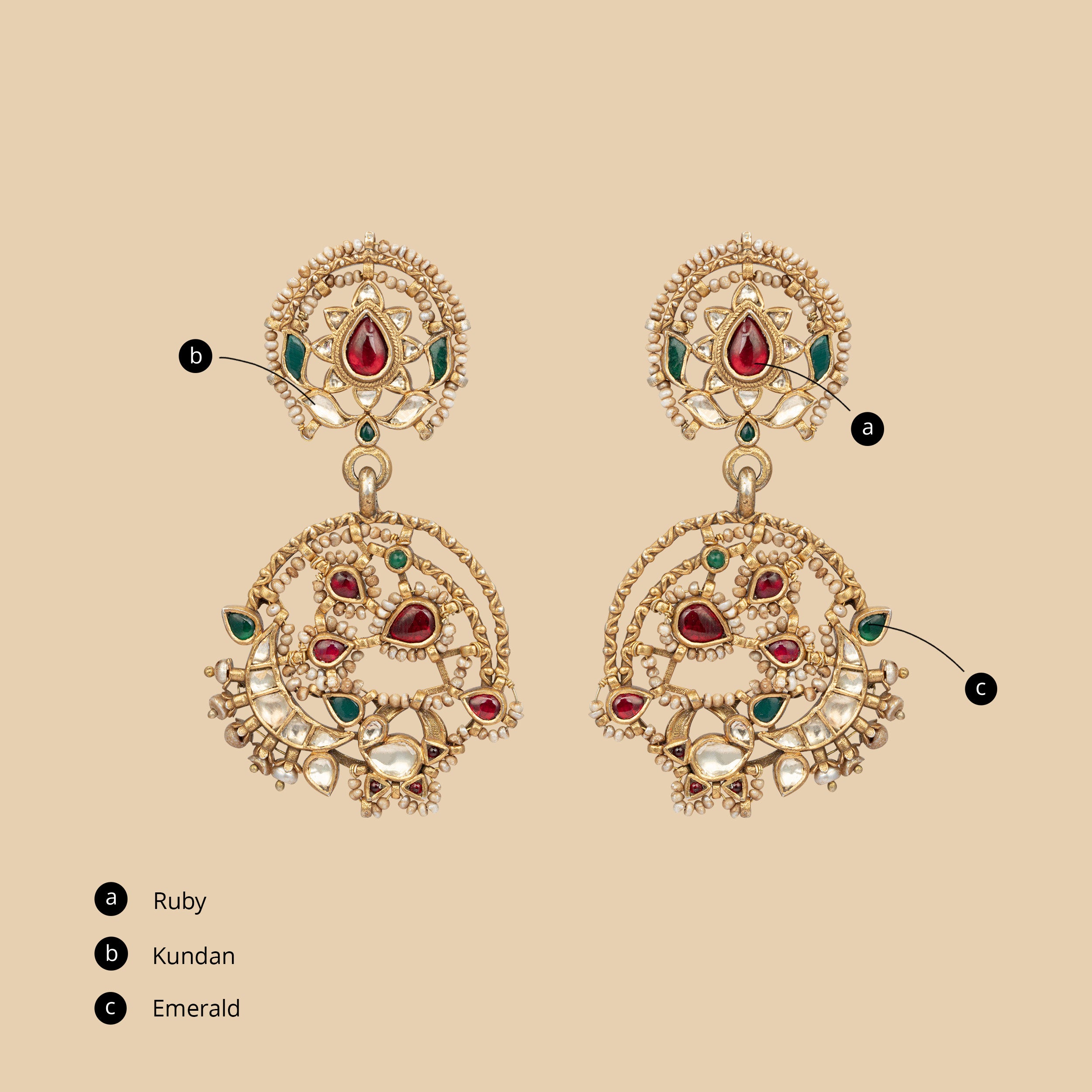 Nirja Earrings