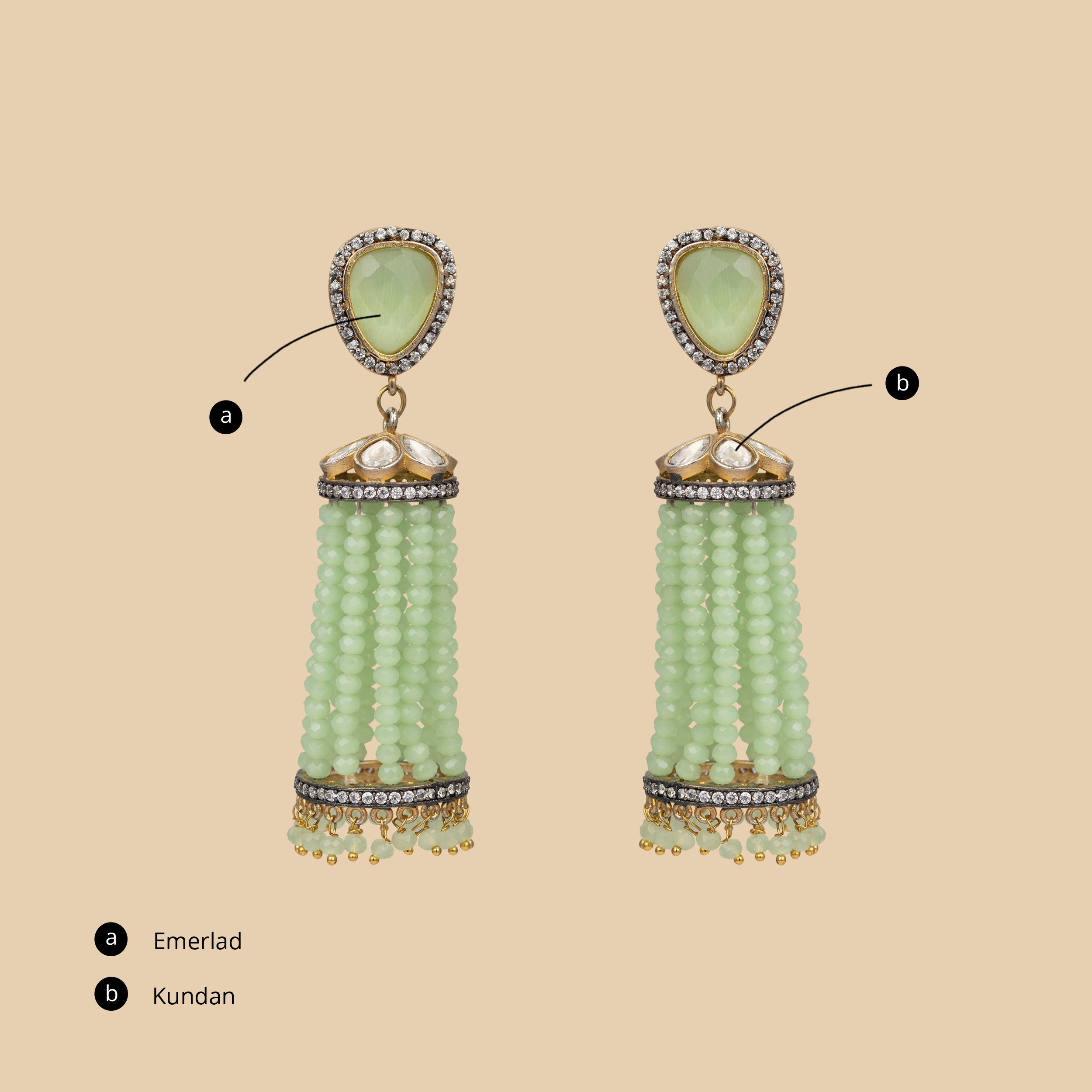 Naaz Jhumkis