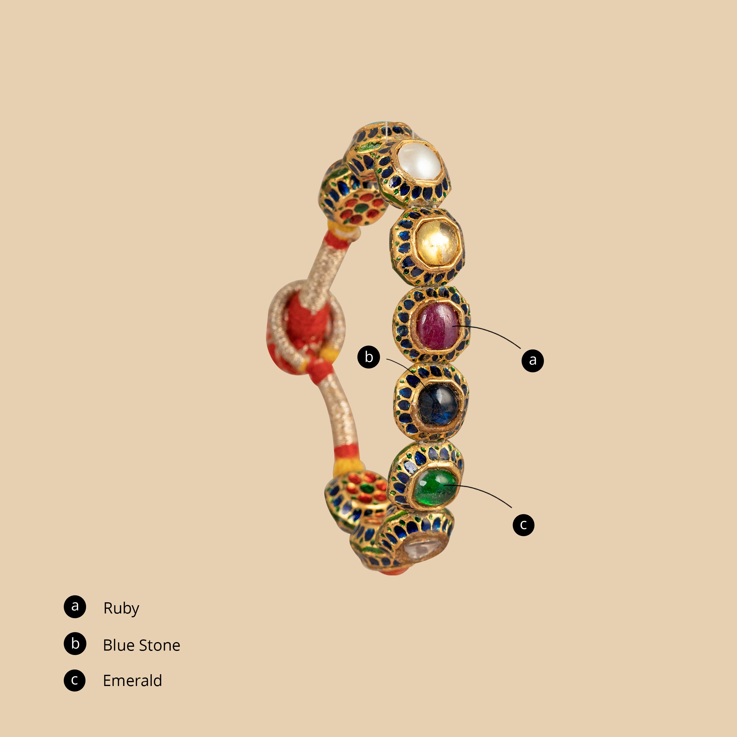 Mehraan Silver Bangles