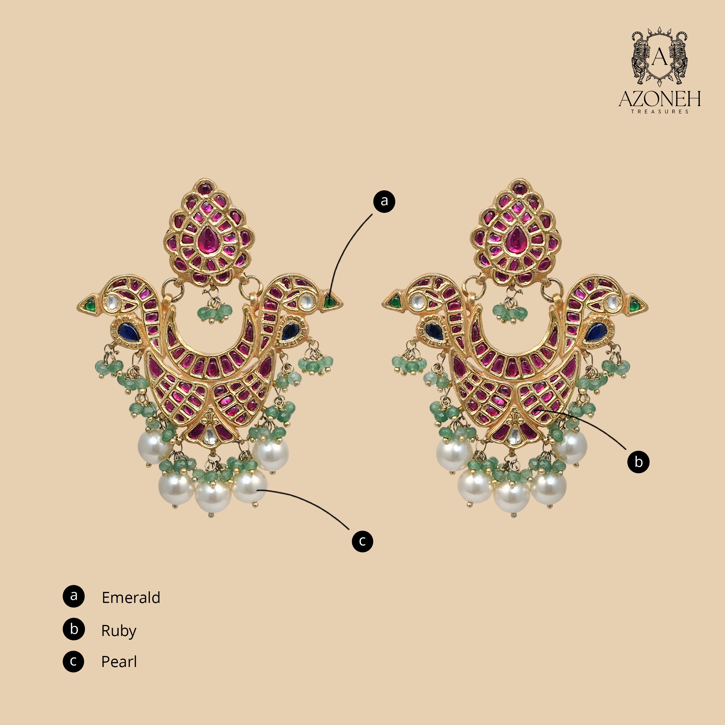 Meherza Chand Earrings