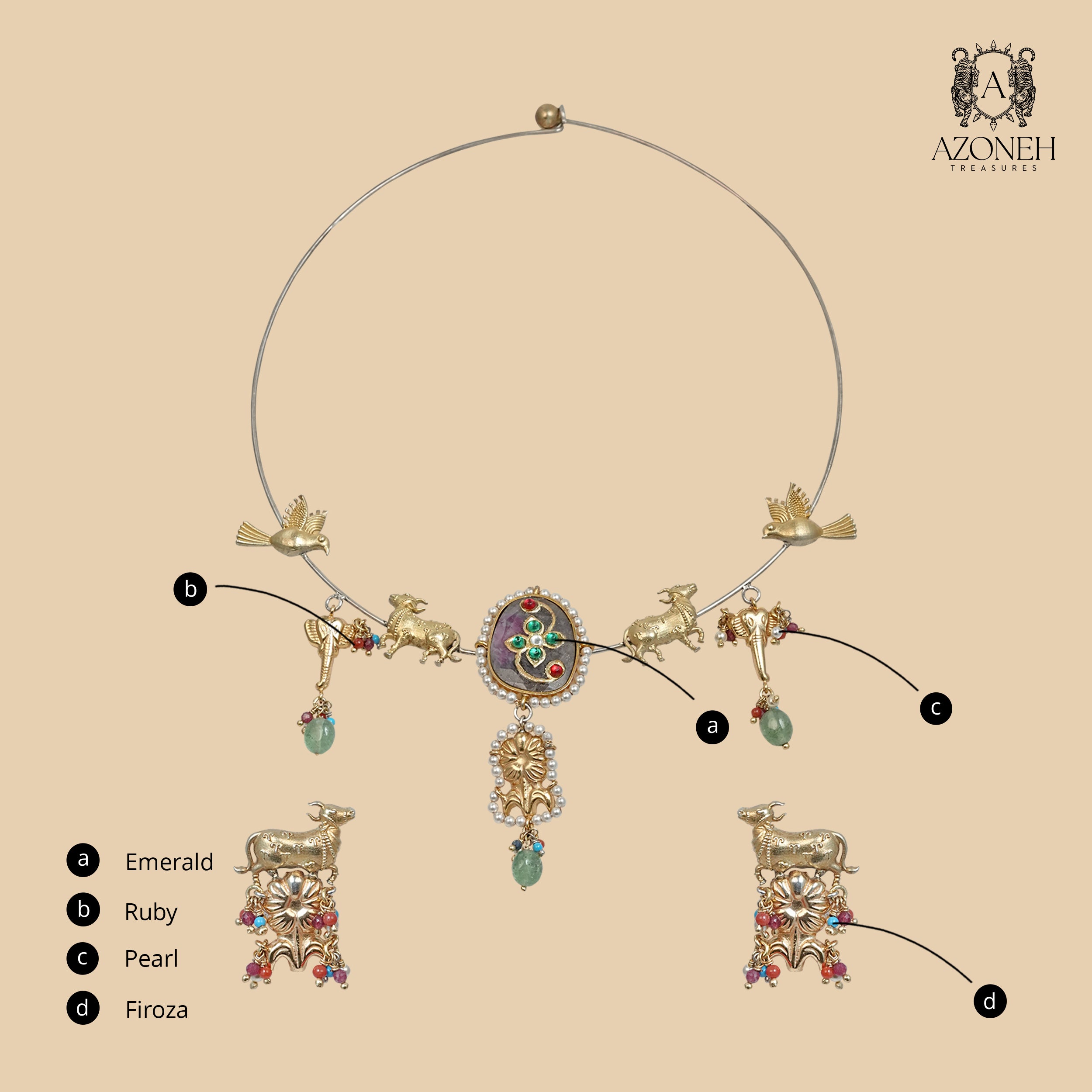 Viyona Charm Necklace