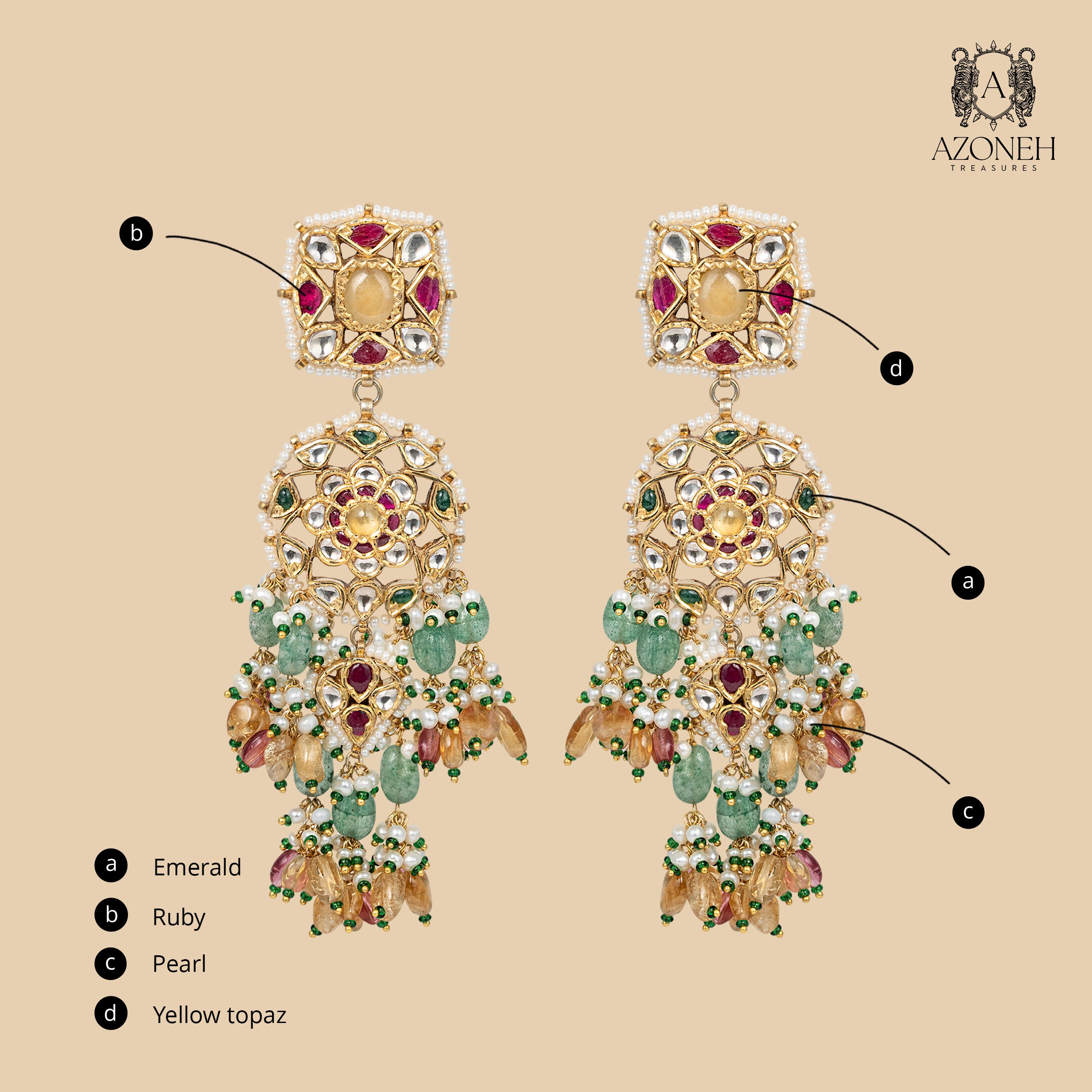 Zarminae Festive Danglers