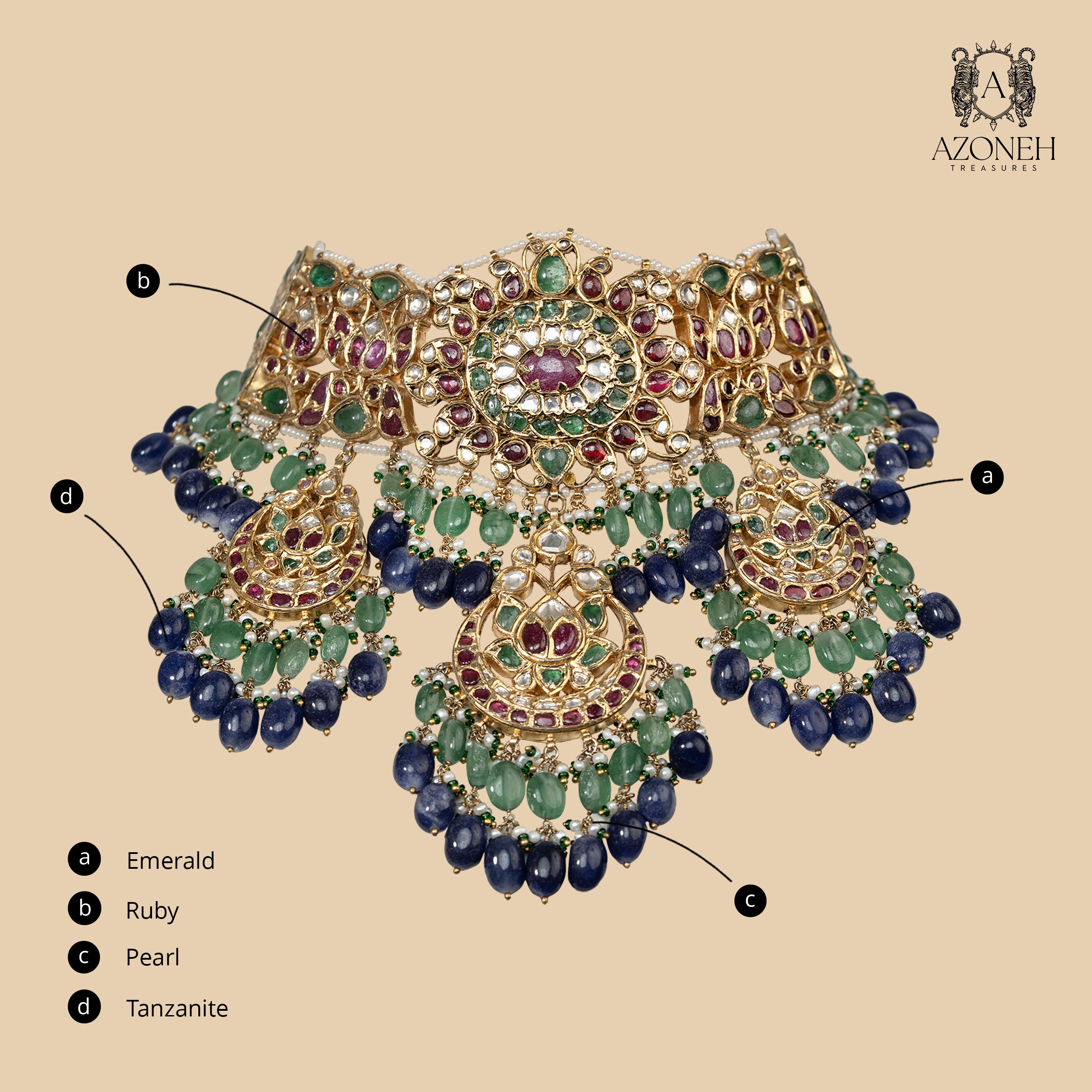 Afsara Statement Choker