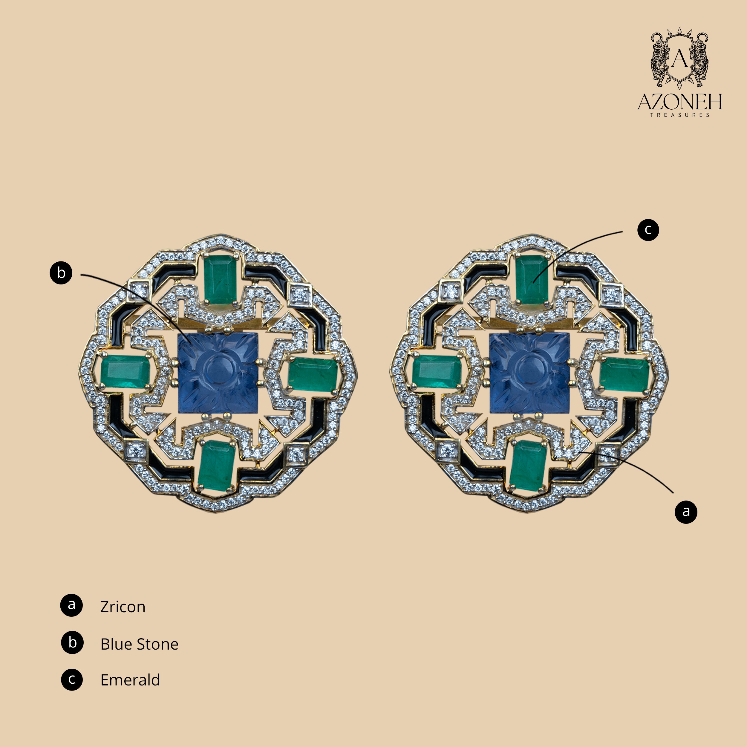 Chandroz Earrings