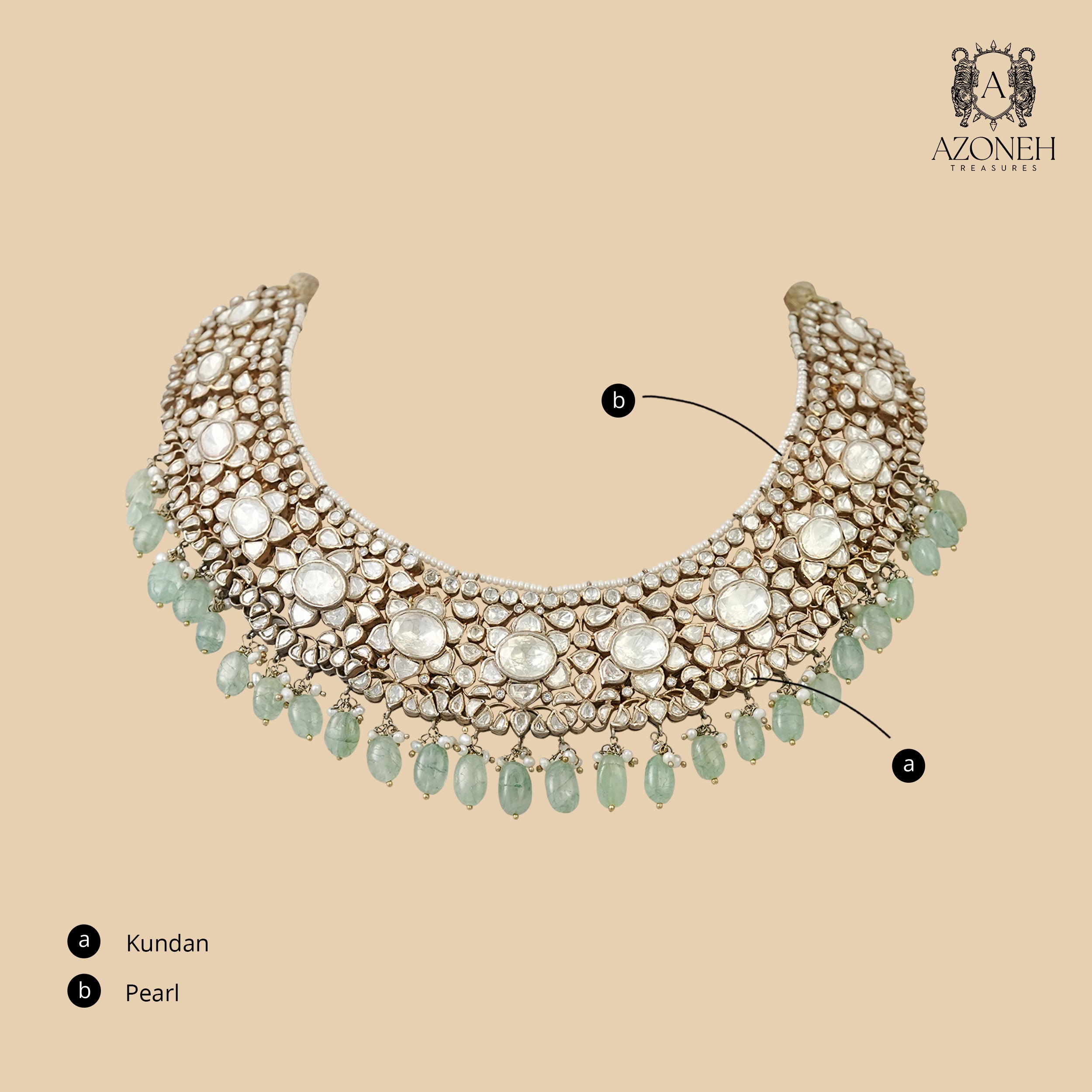 Iraaya Heritage Necklace (with Earrings)