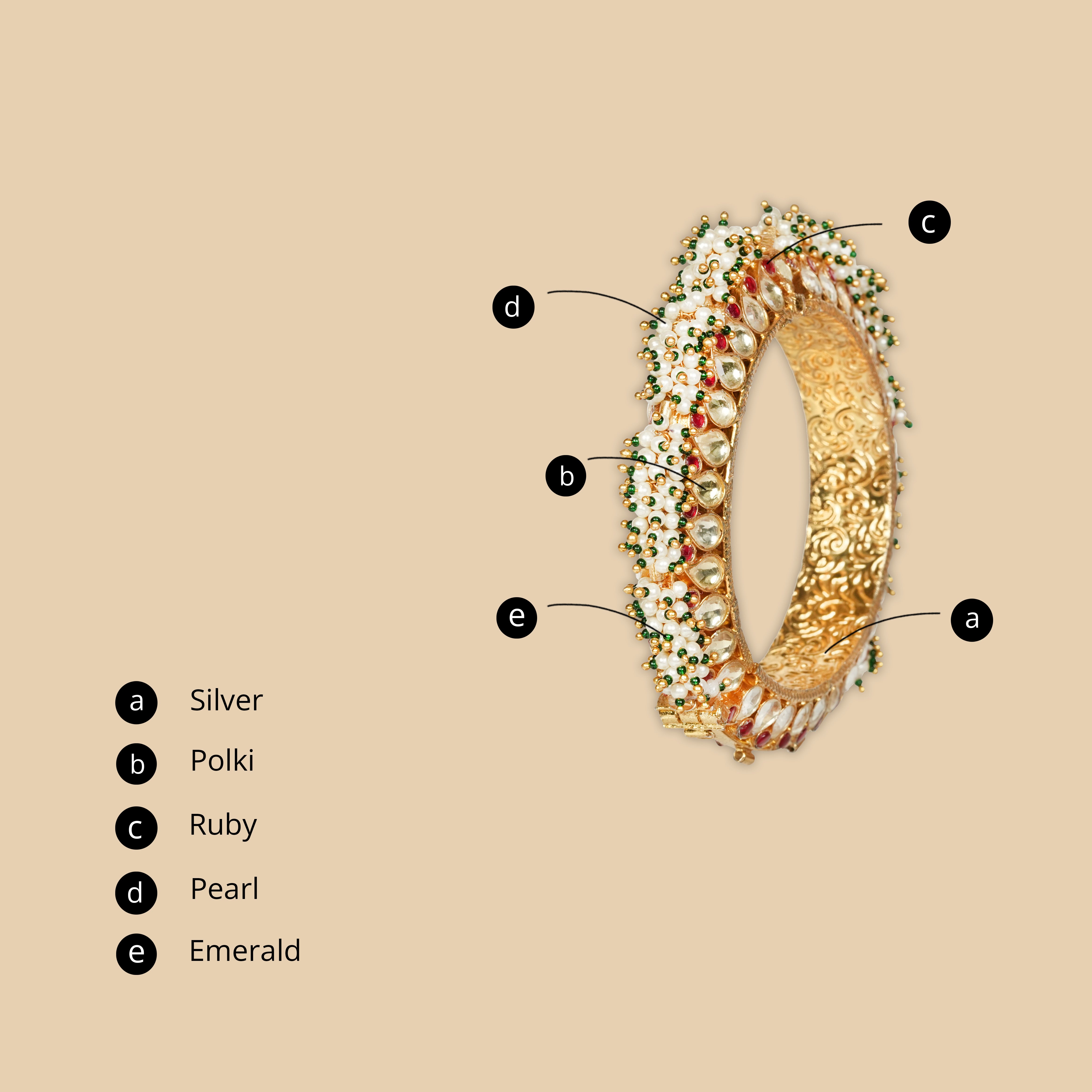 Gajra Bracelet