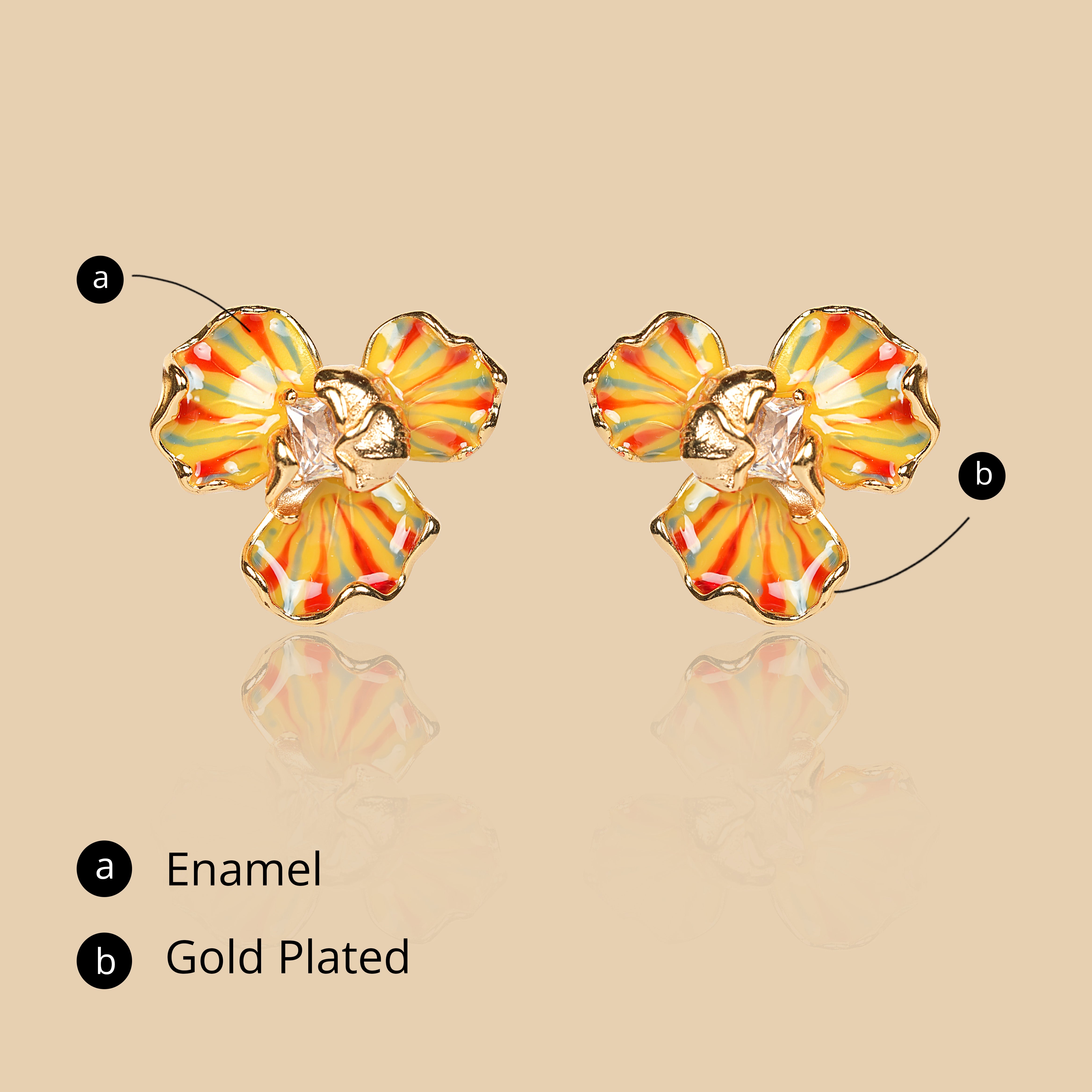 Lilian Rose Ear Studs