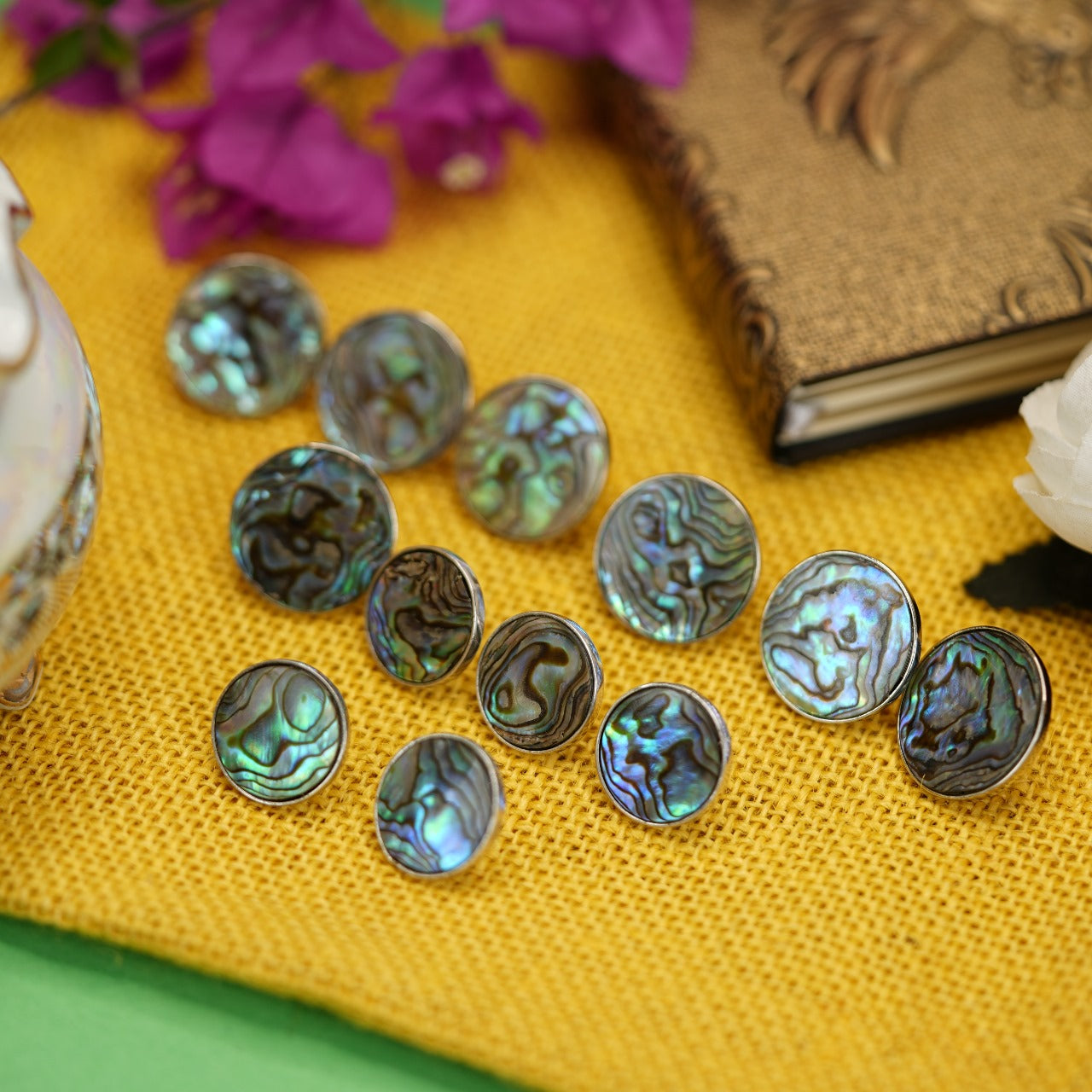 Radiant Firoza Buttons