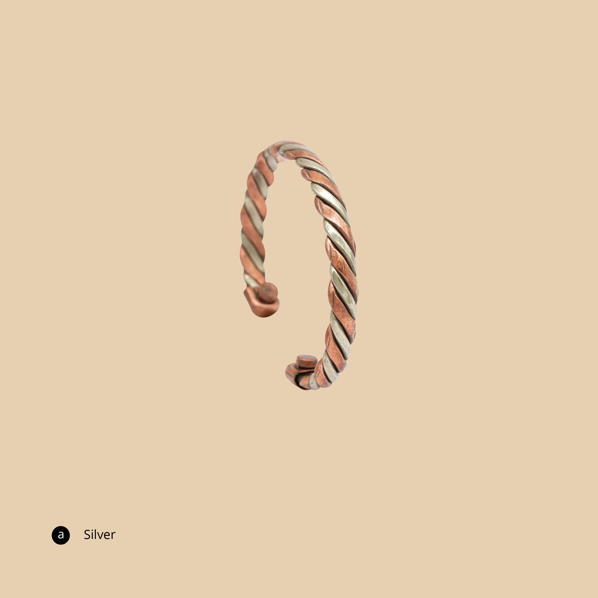 Twisted Ribbon Bangle