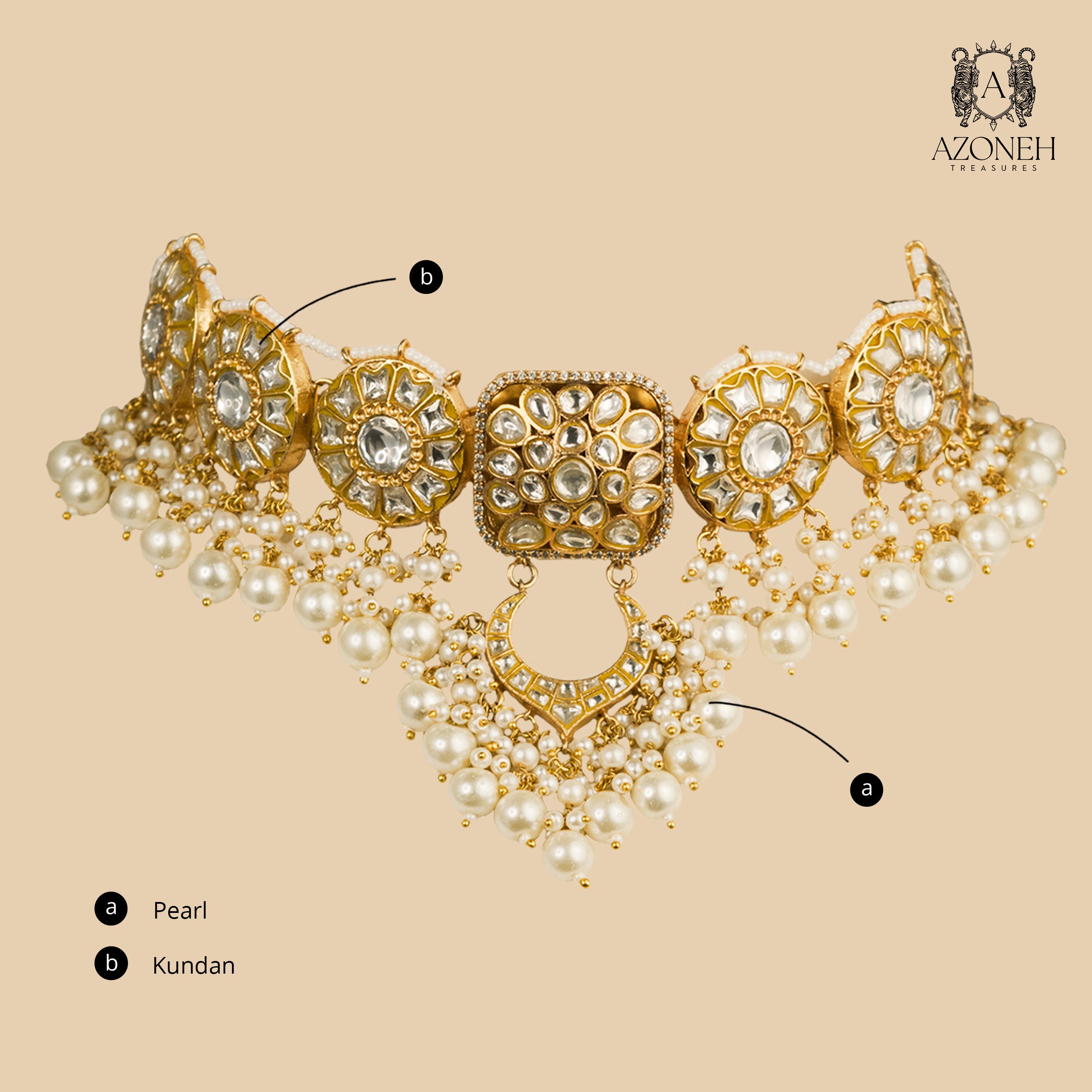 Chaand Rivaayat Set (with Earrings)