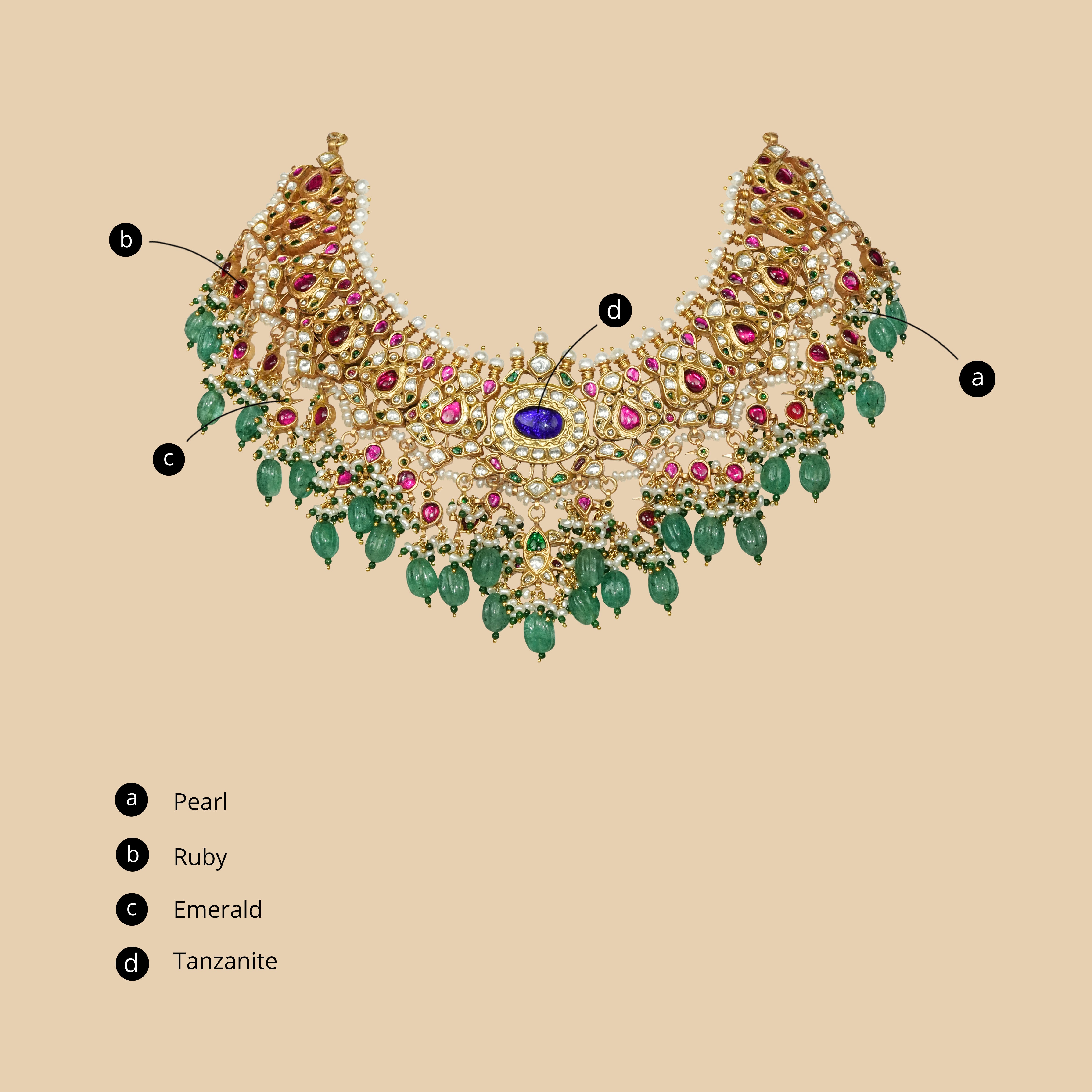 Faiz Necklace (With Earrings)