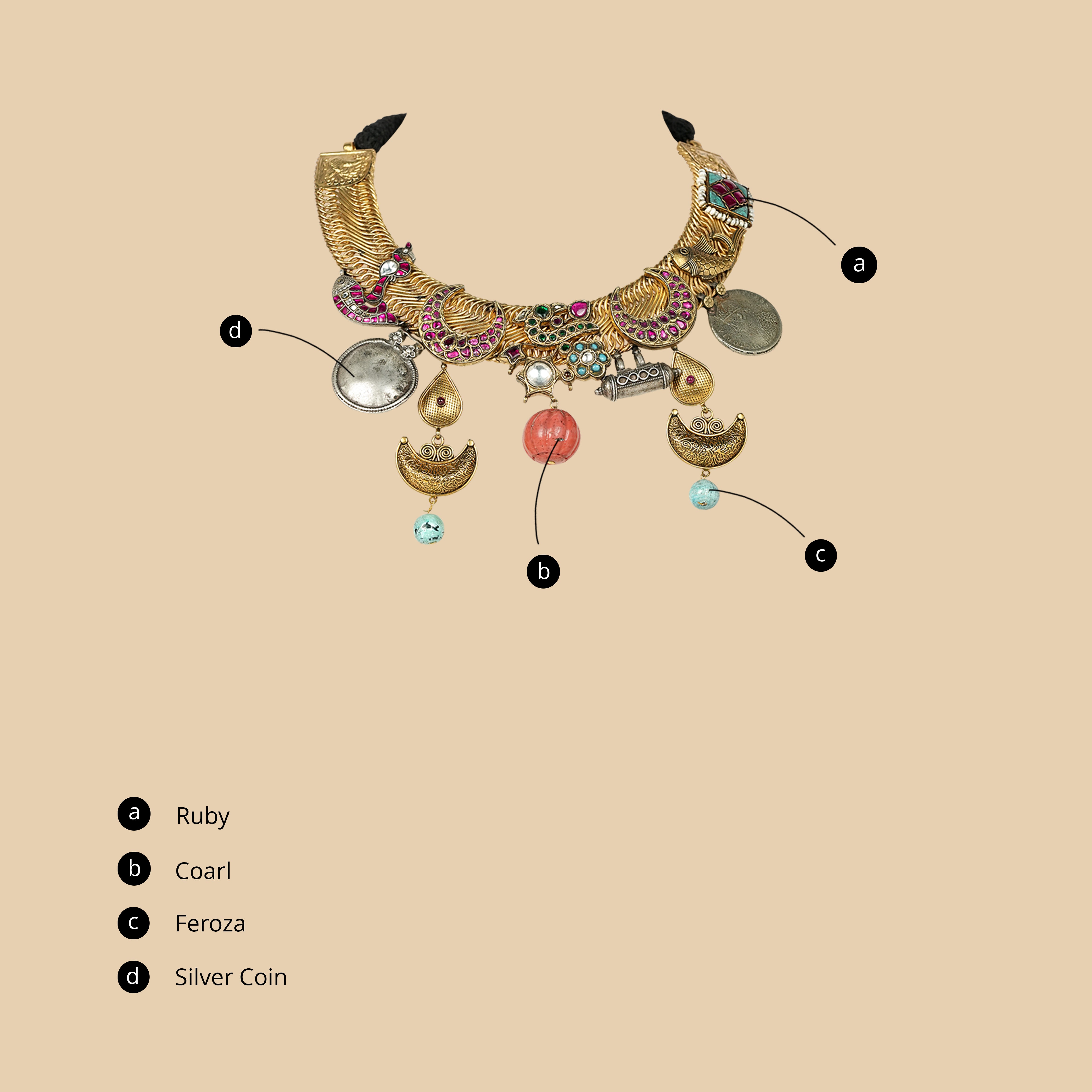 Mehal Necklace