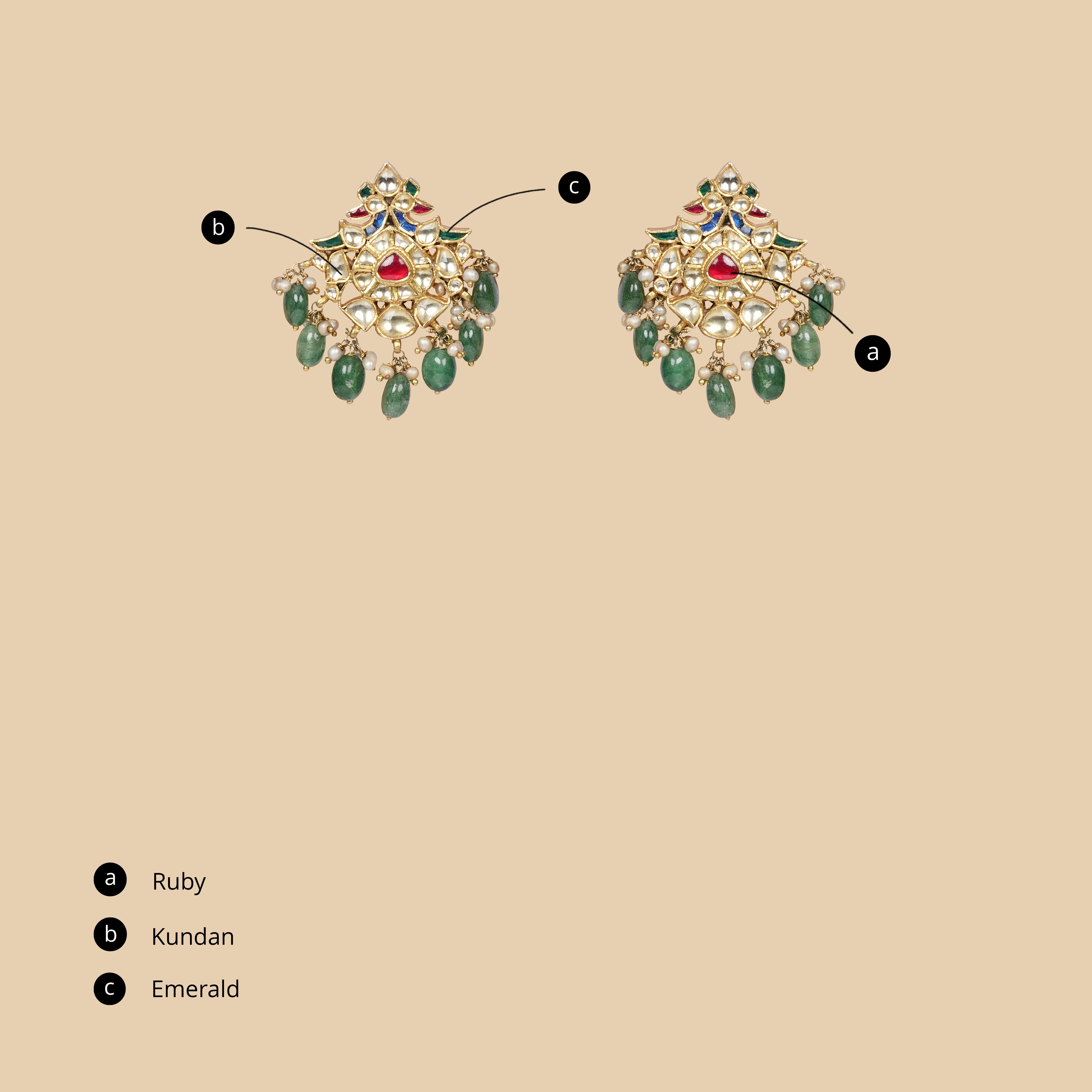 Himeera Earrings