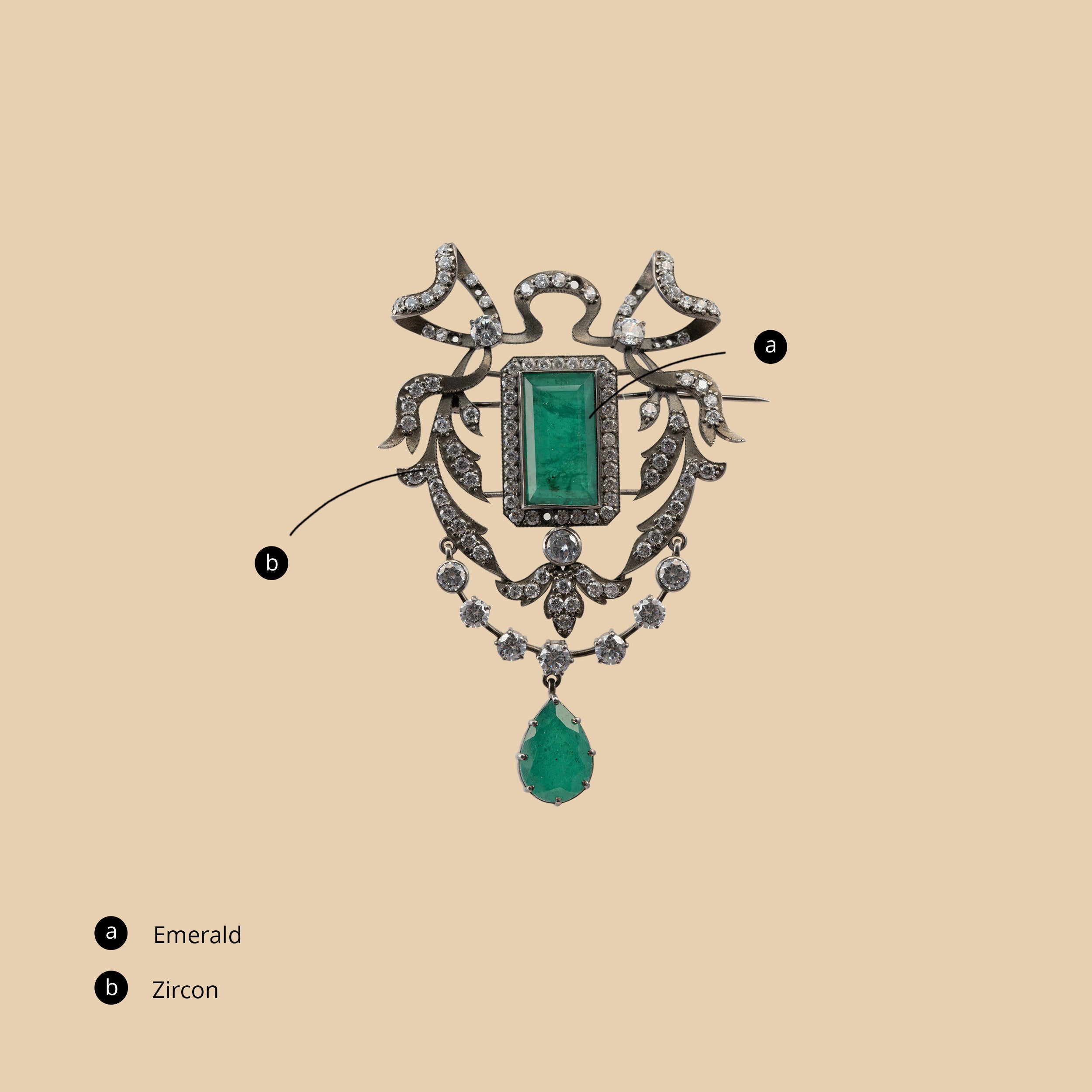 Verdant Leaf Brooch
